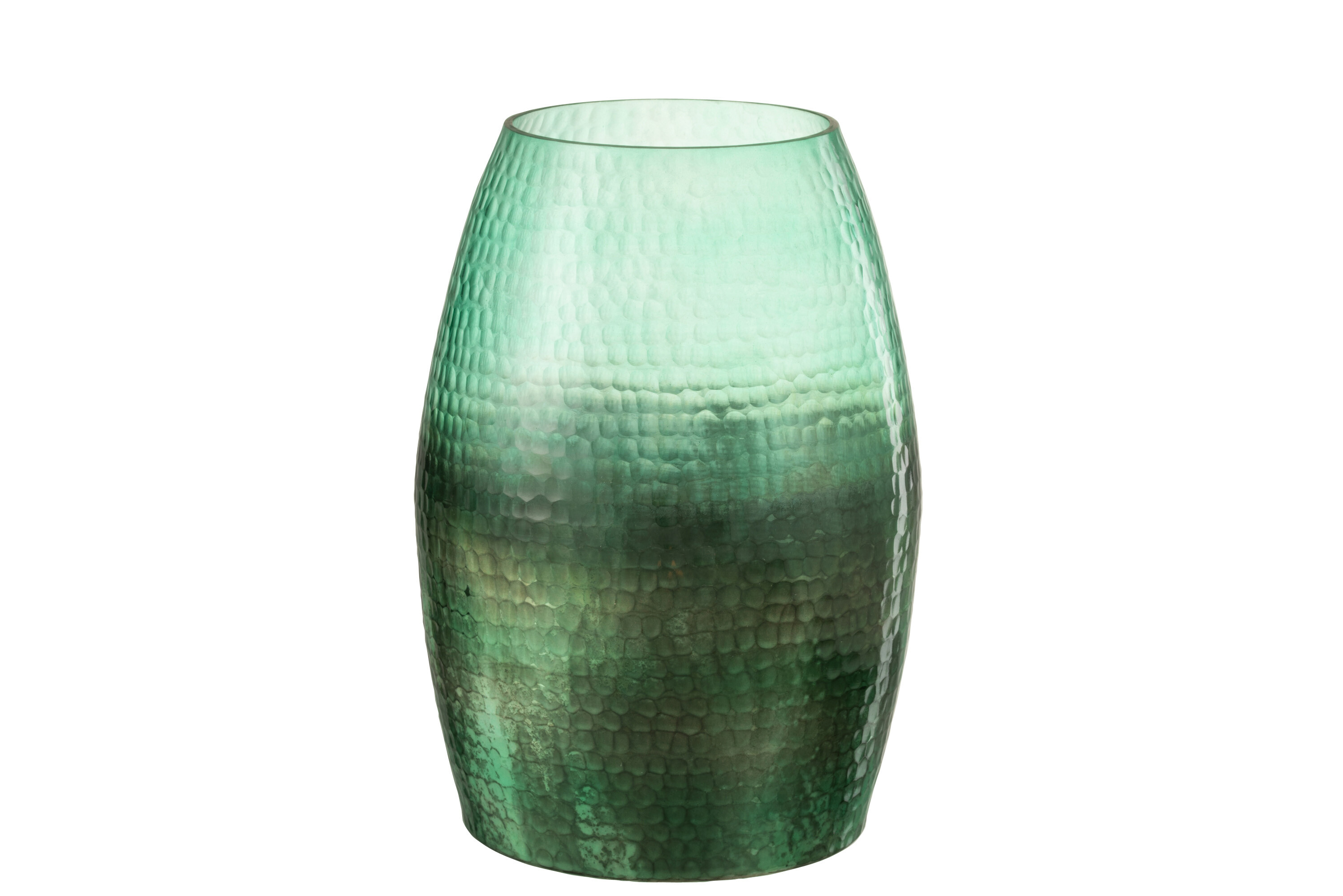 VASE EMERAUDE VERRE VERT