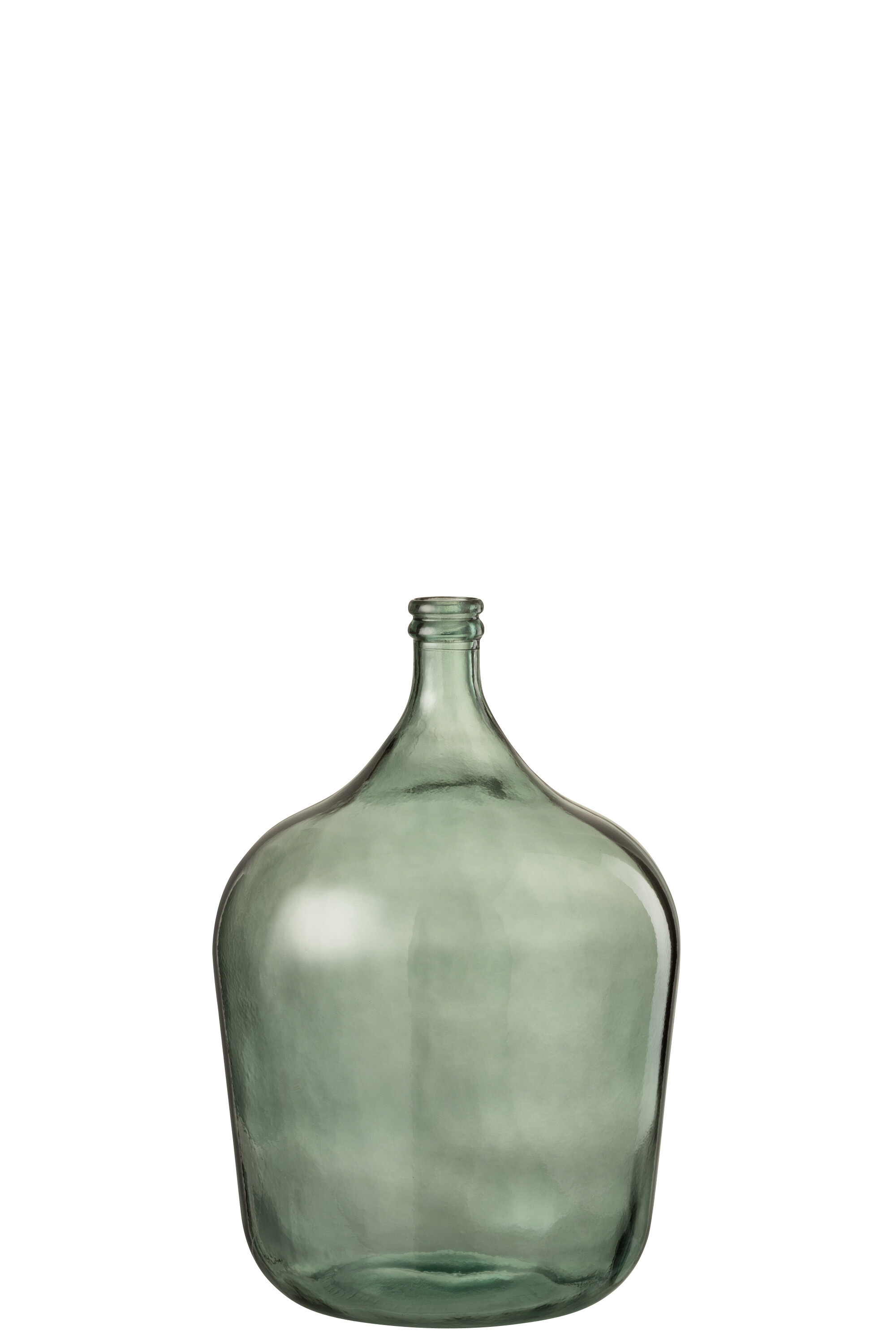 VASE CARAFE VERRE VERT L