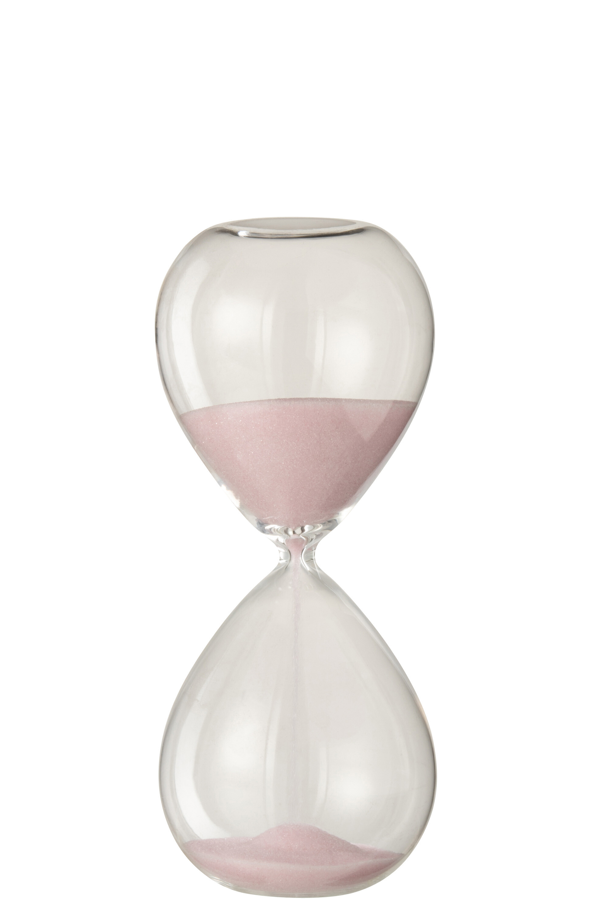 SABLIER VERRE/SABLE ROSE CL M