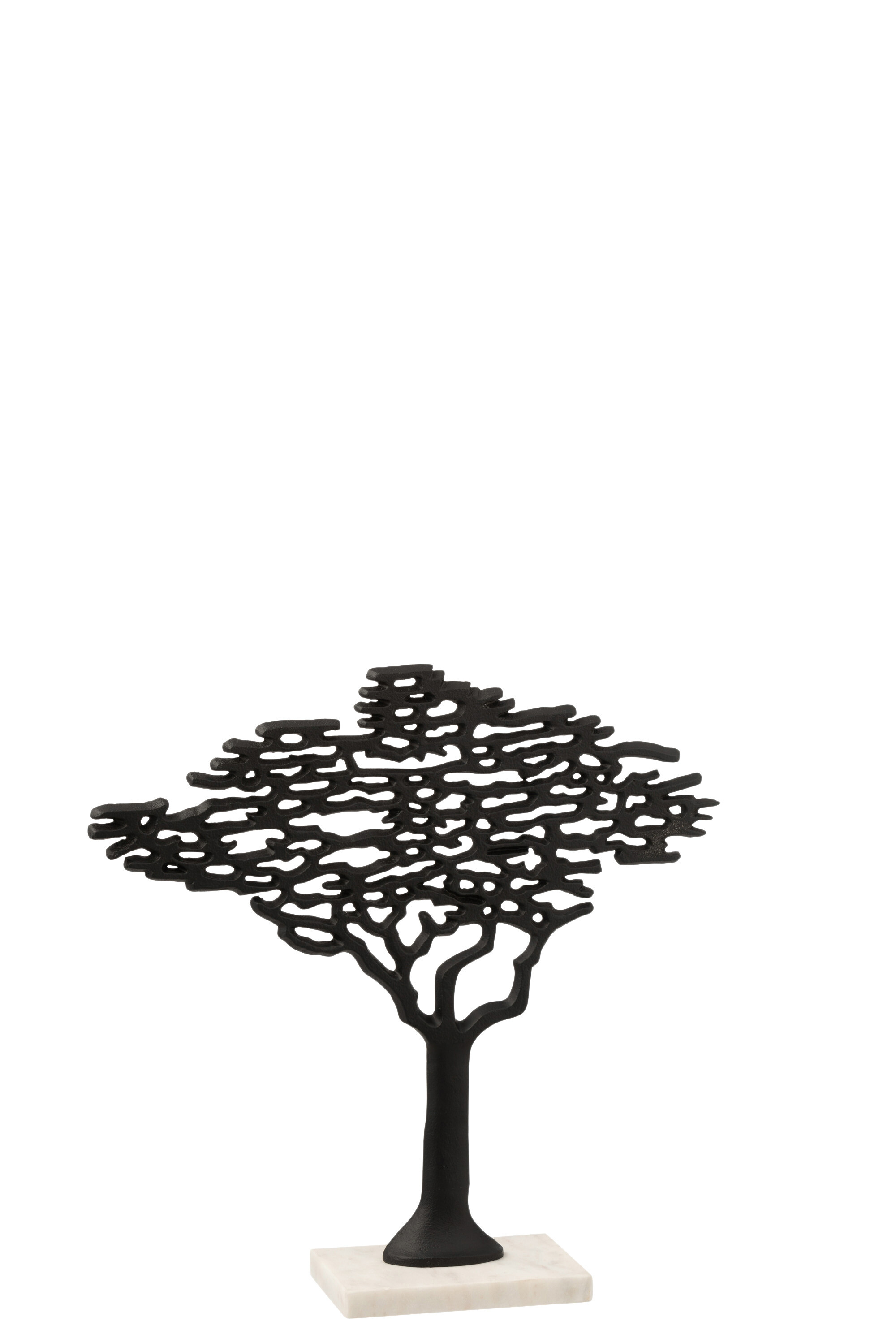 ARBRE+PIED ALU/MAR NOIR/BLANC