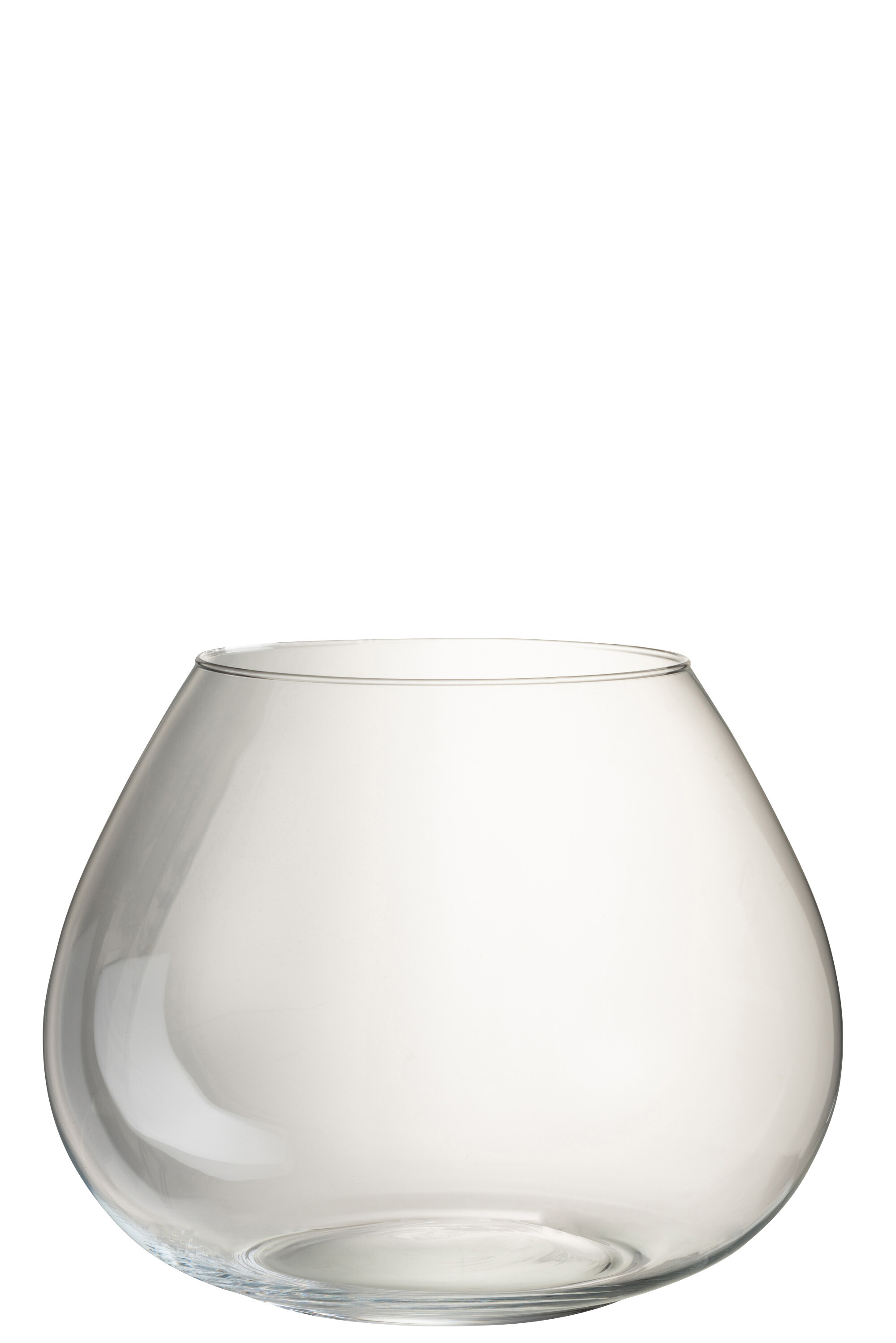 VASE FIE VERRE TRANSPARENT L