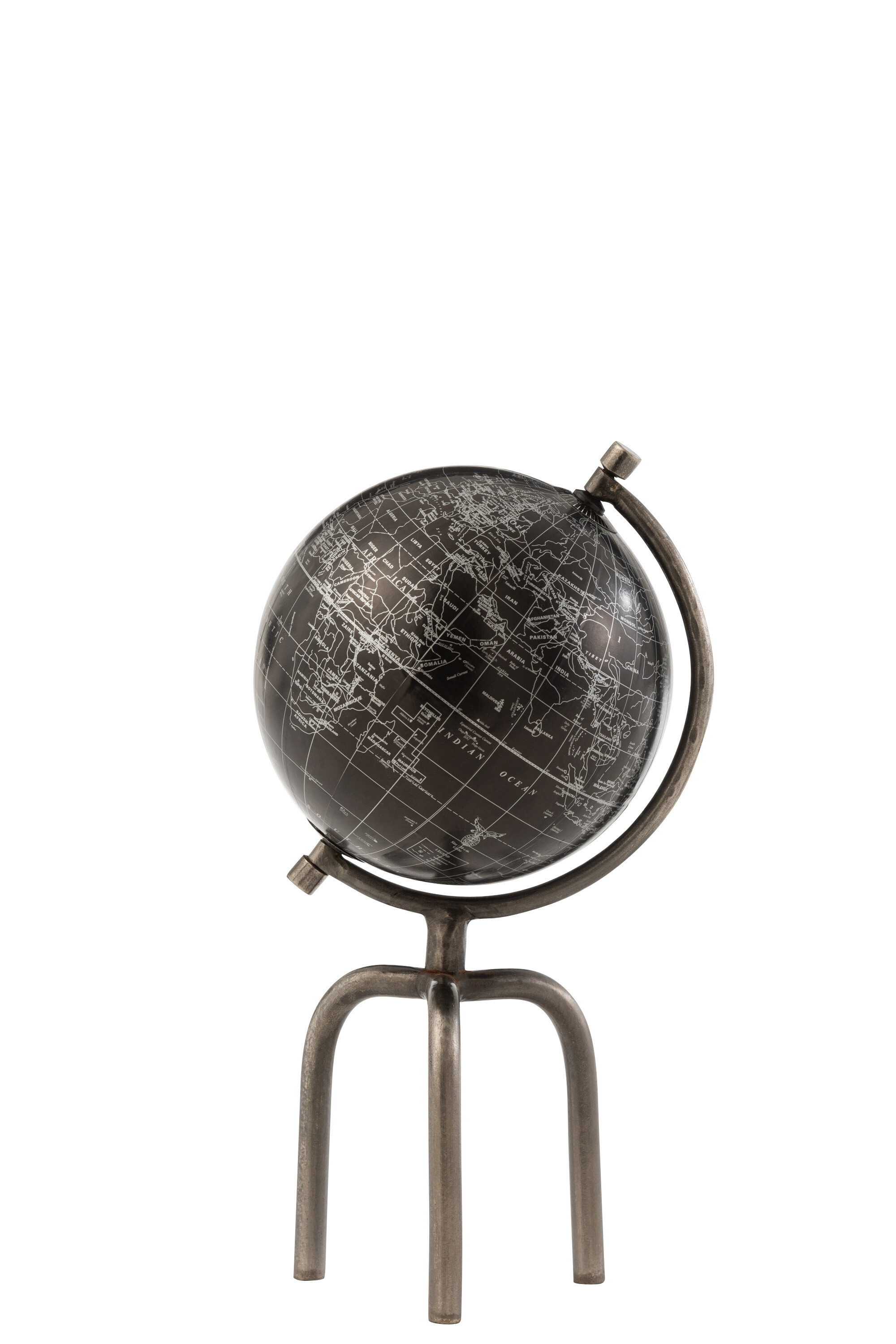 GLOBE TREP MET/PLAS AR/NOIR S