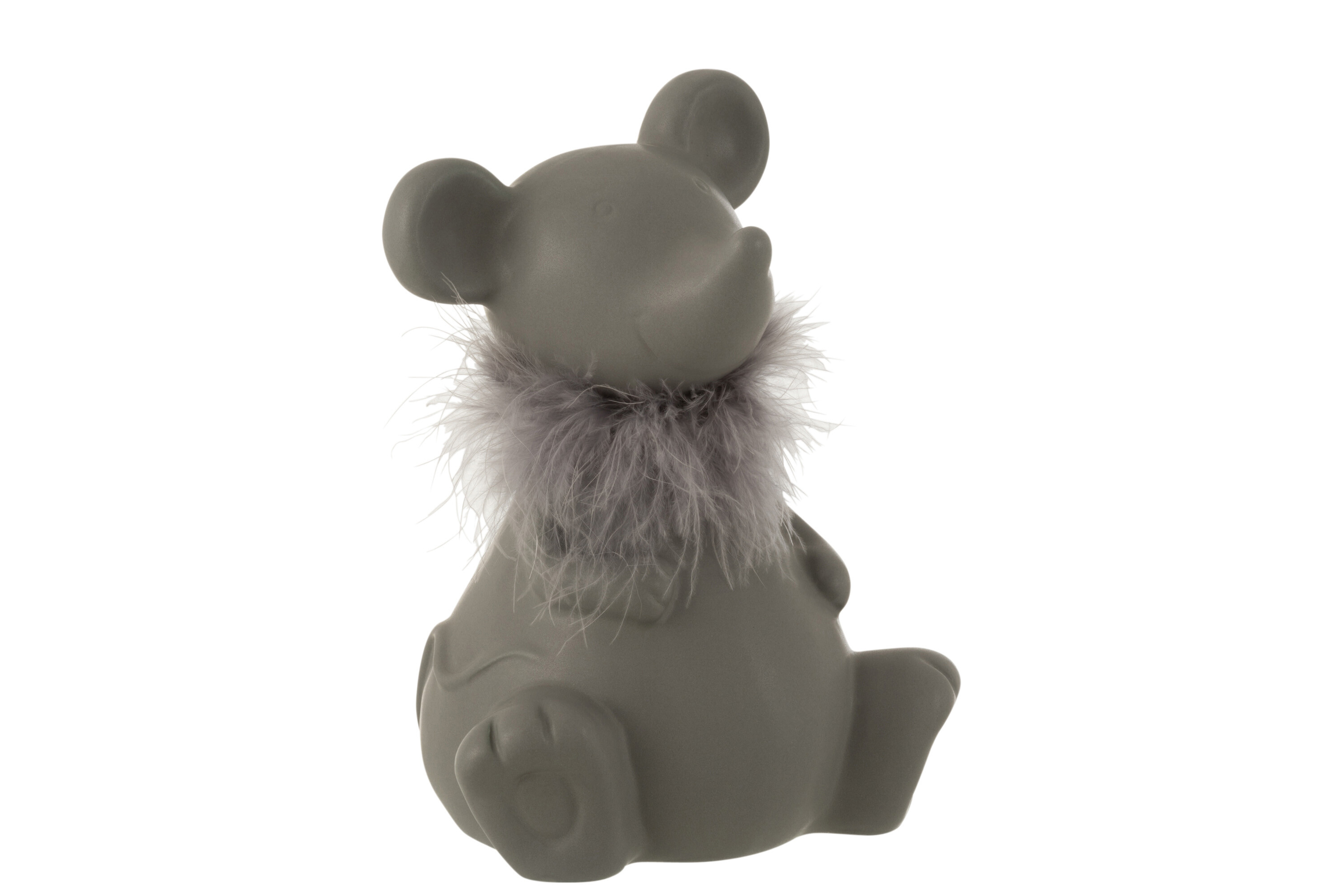 SOURIS PORCELAINE GRIS L