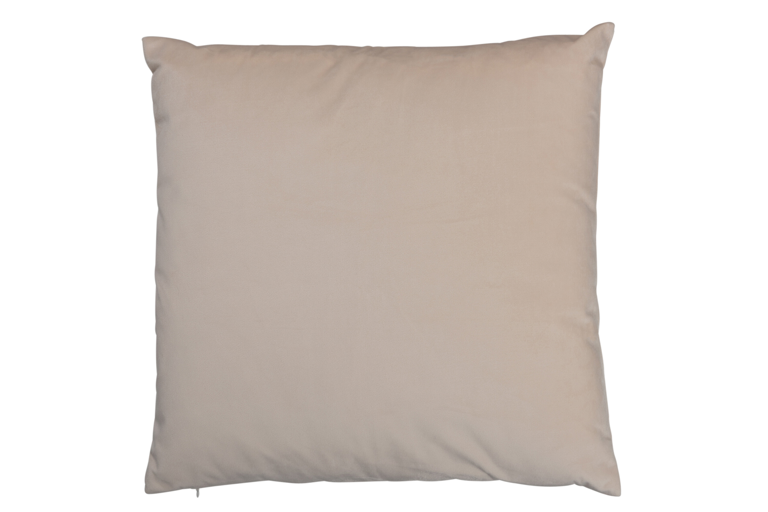 COUSSIN CARRE VELOURS CREME