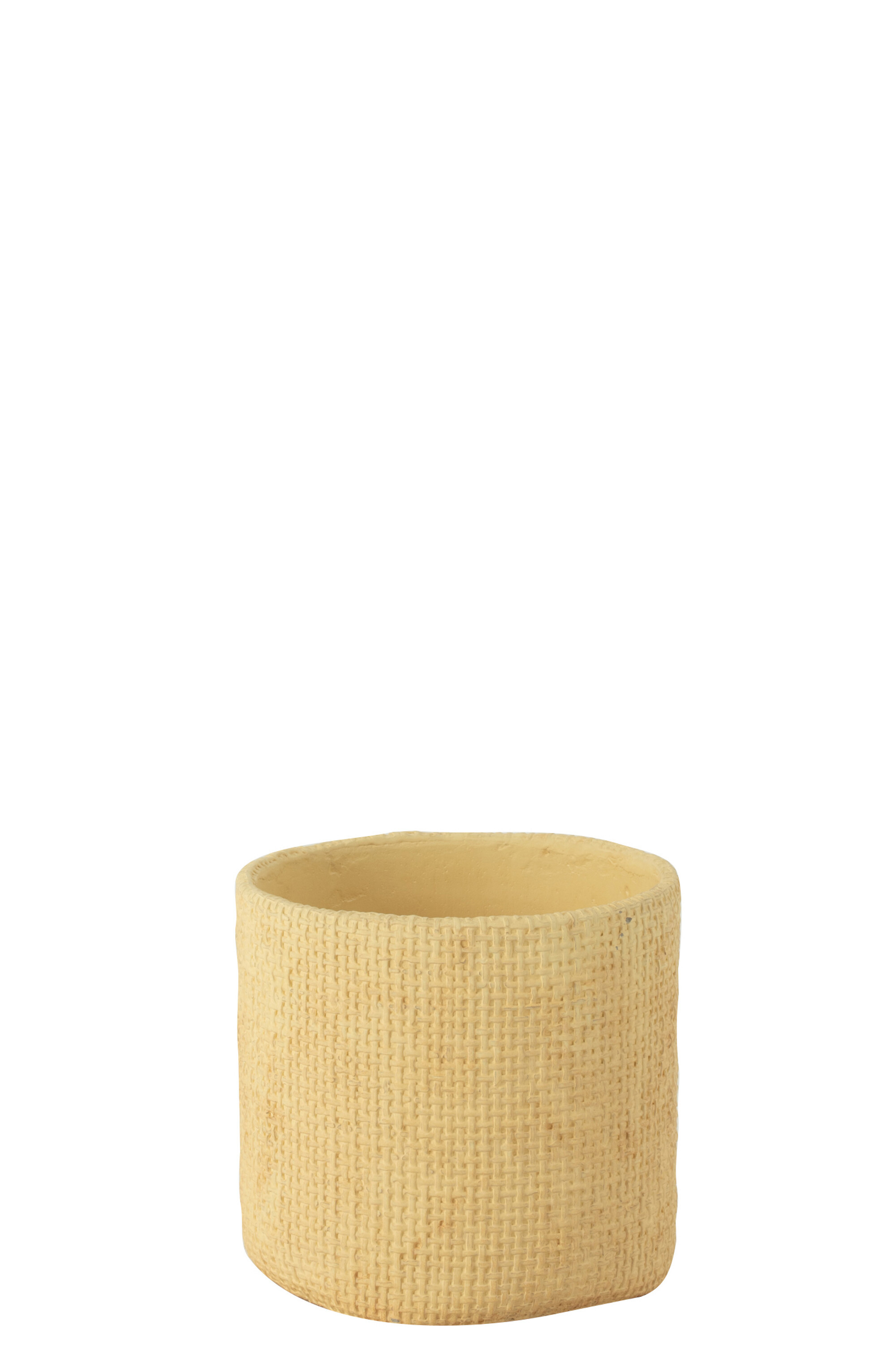 FLOWERPOT SUNNY CEMENT BEIGE S