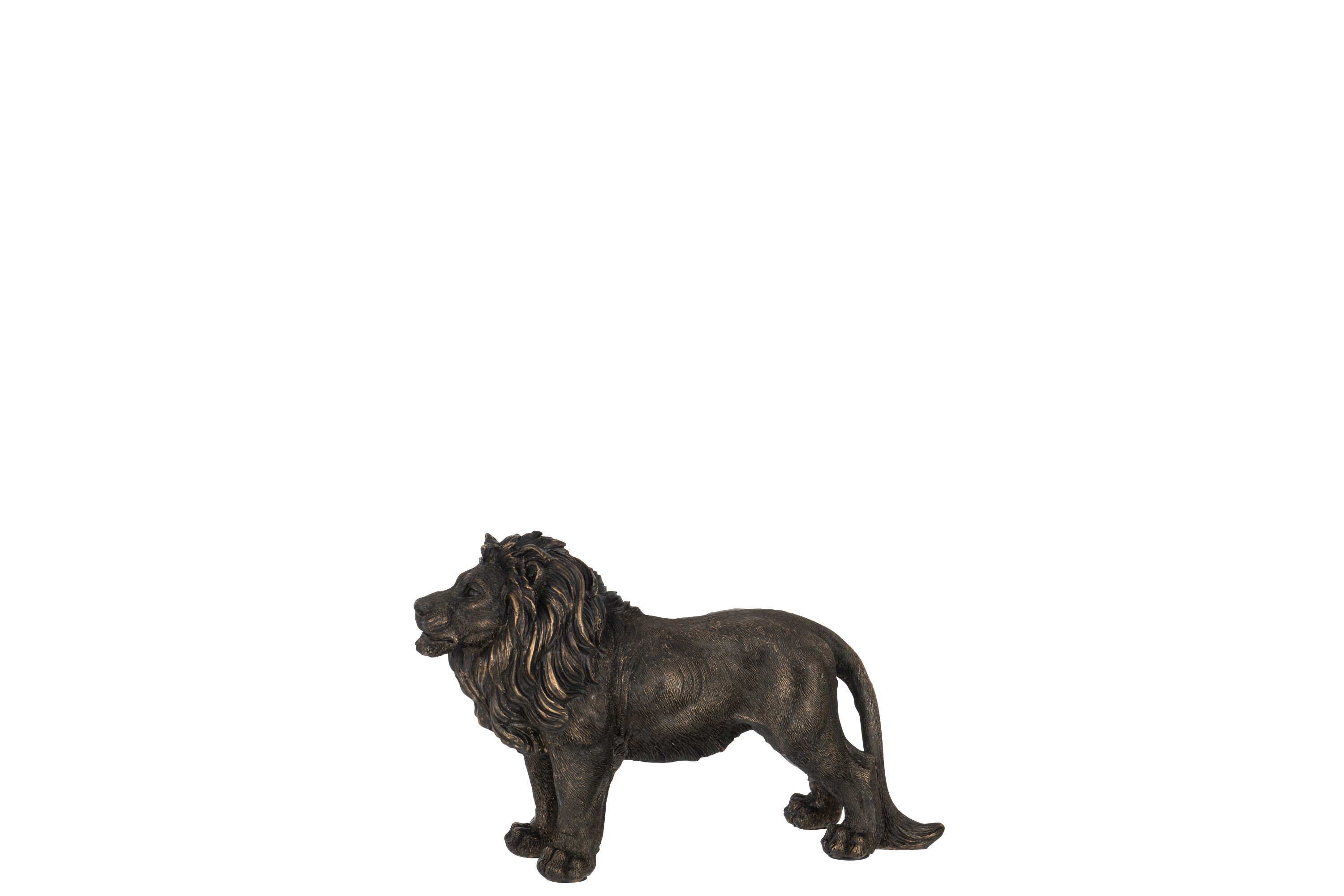 LION POLY BRONZE SMALL