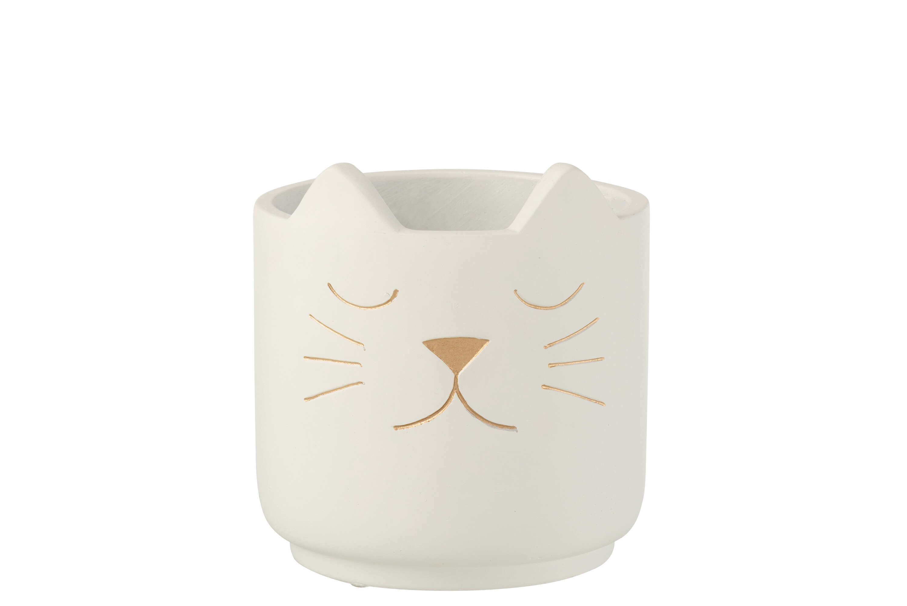 CACHE POT CHATON CIM BLC OR M