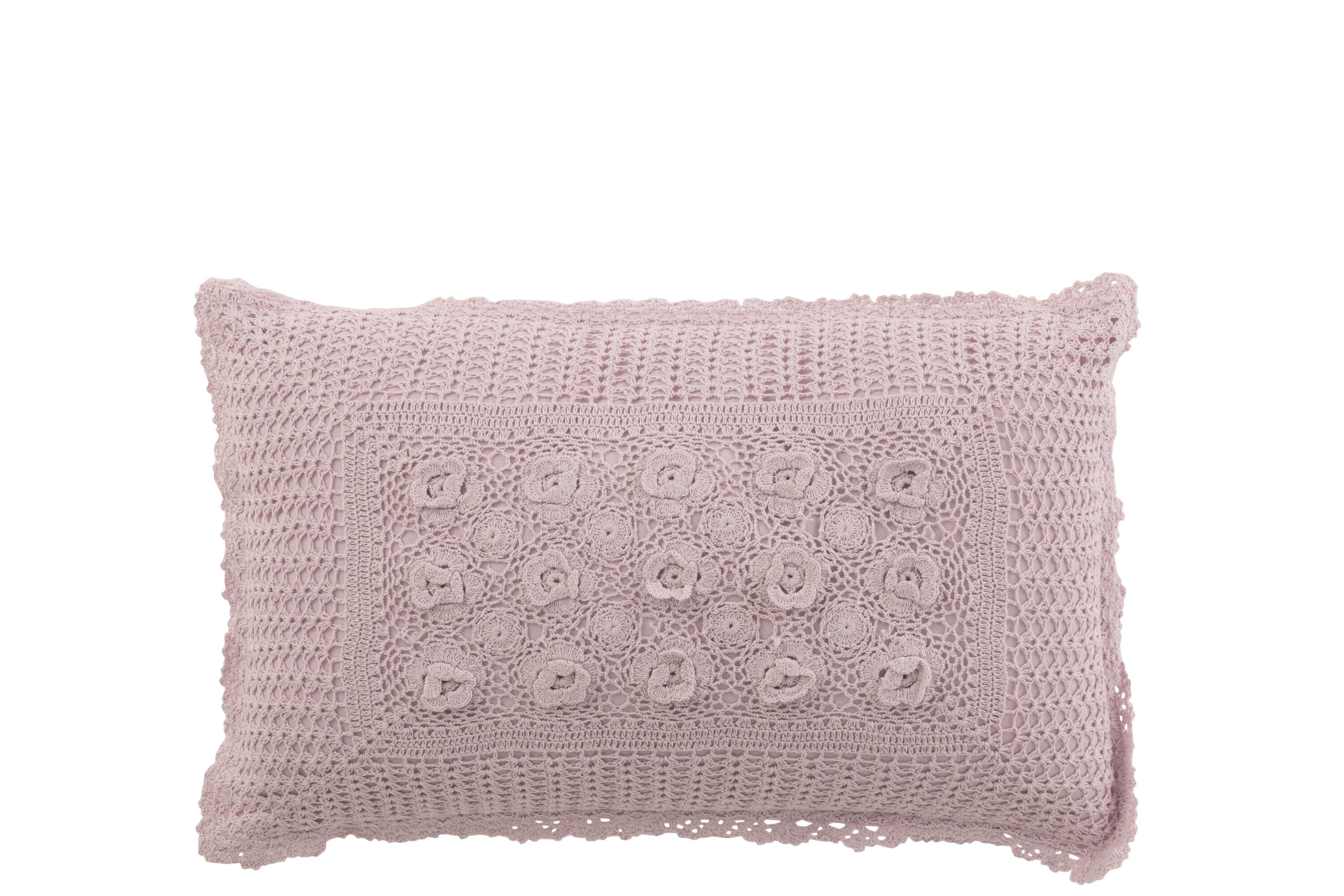 COUSSIN RECT DENT COT VIOLET