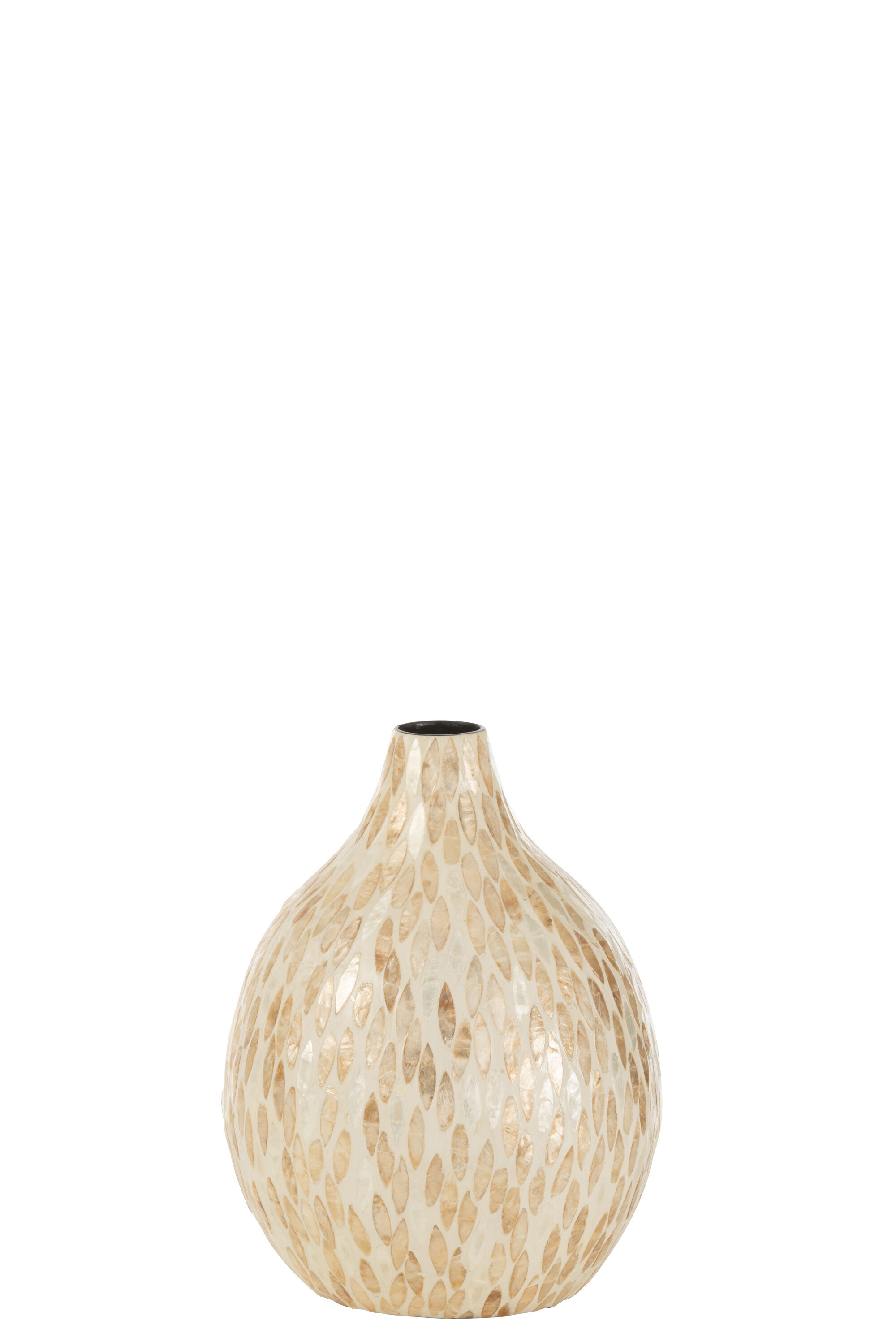 VASE GOUTTE MOSAIQUE/BAMBOU