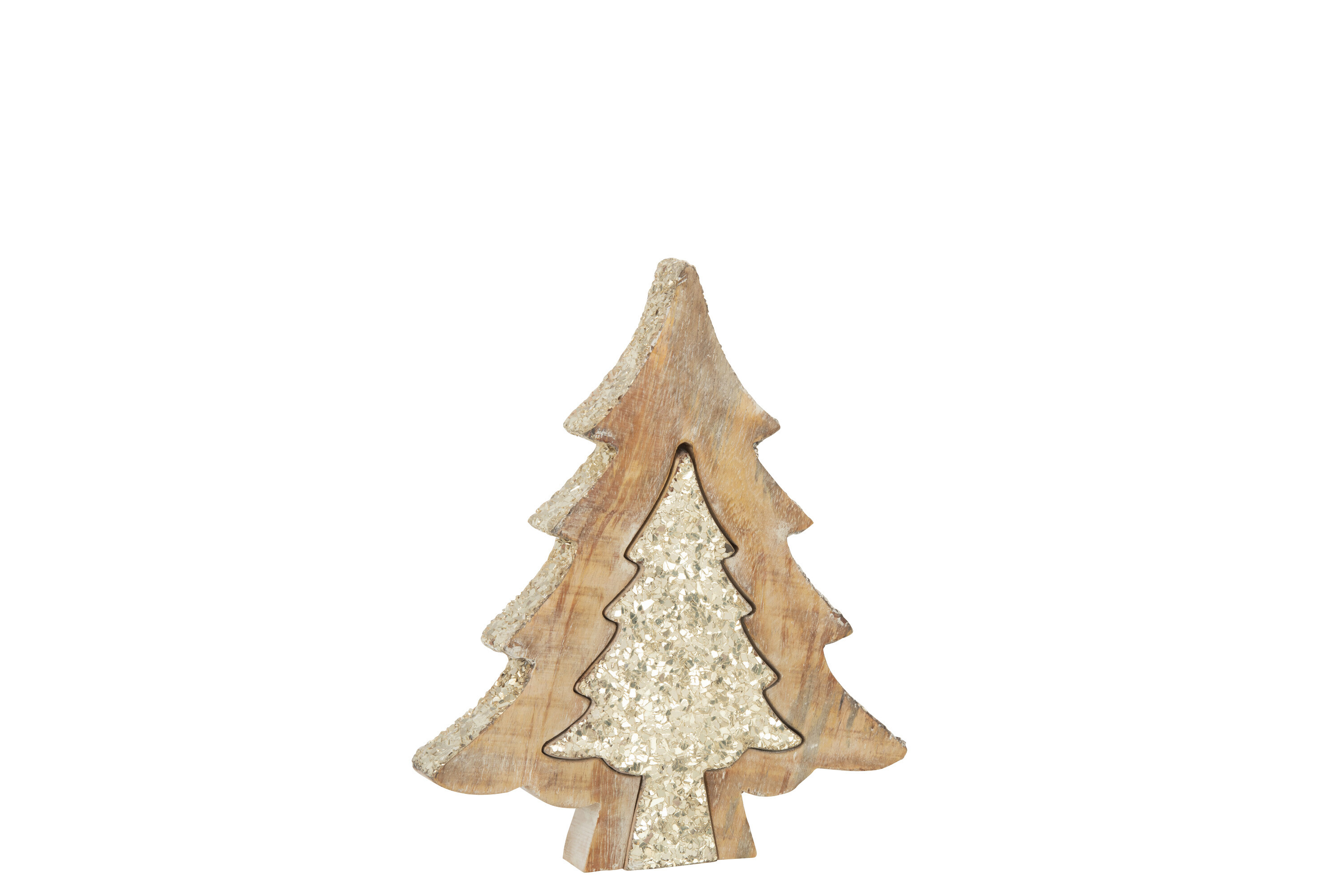 PUZZLE ARBRE NOEL BOIS MANGUIER BRILLANT M