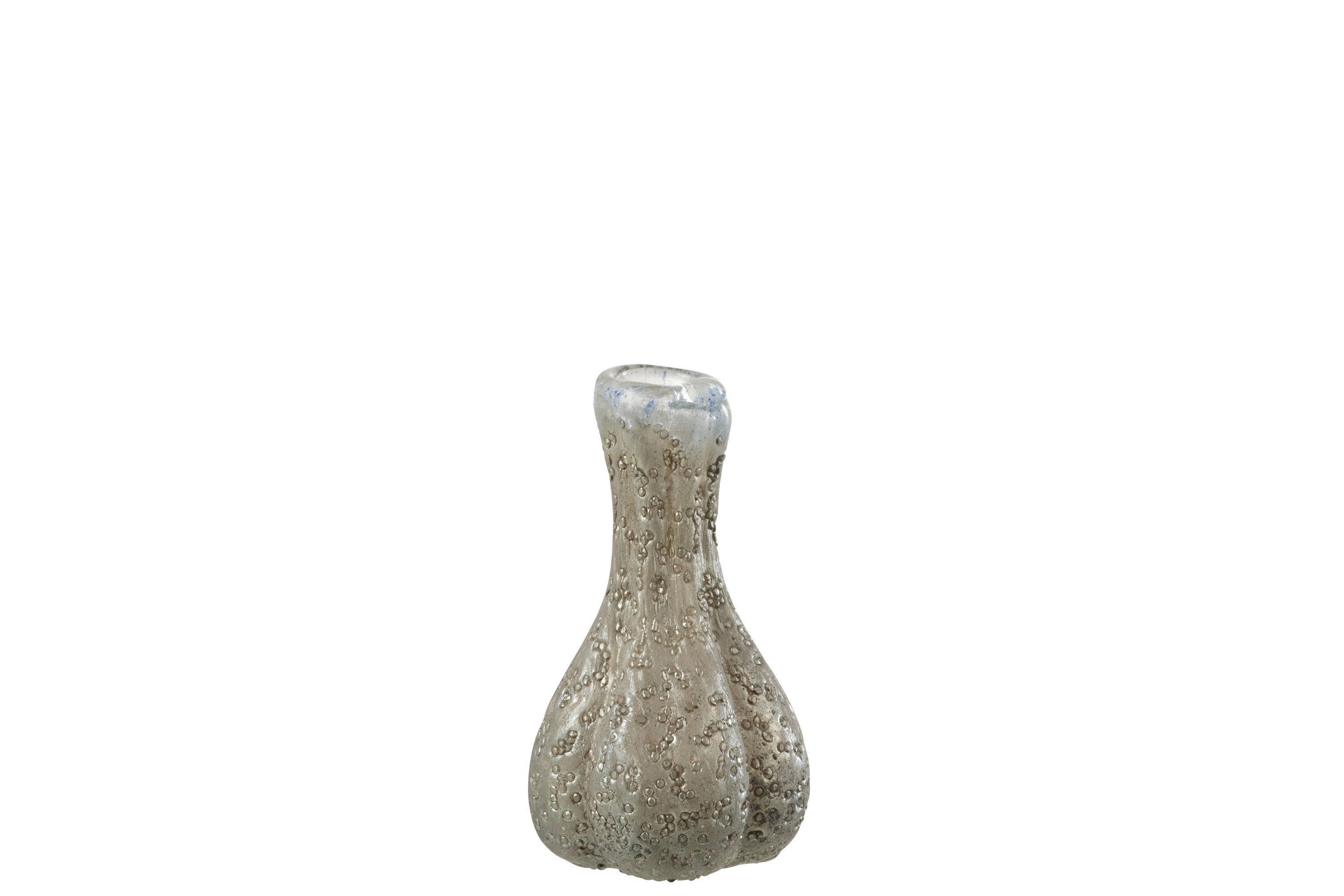 VASE VERRE GRIS SMALL