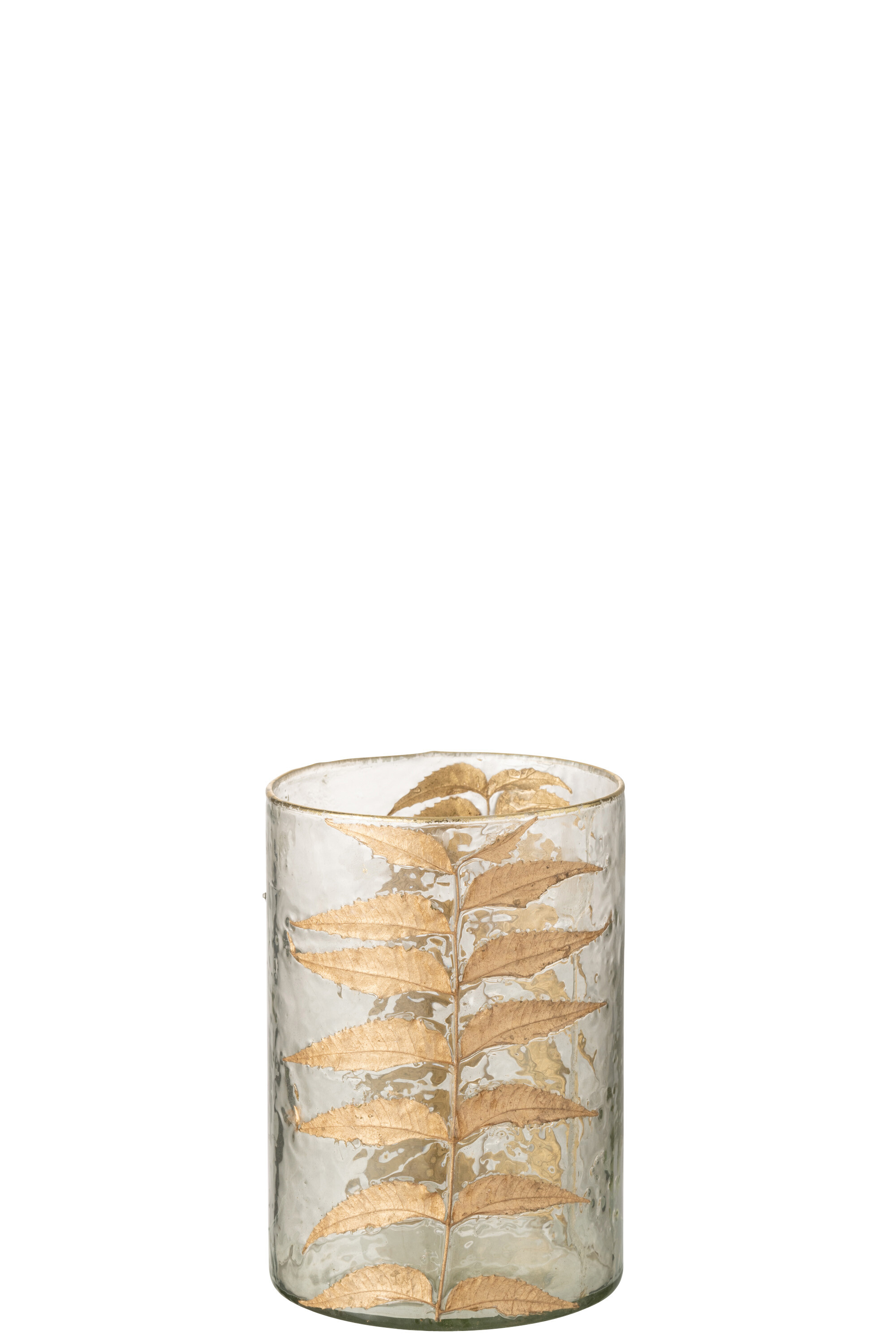 VASE GOLDEN LEAF SMALL