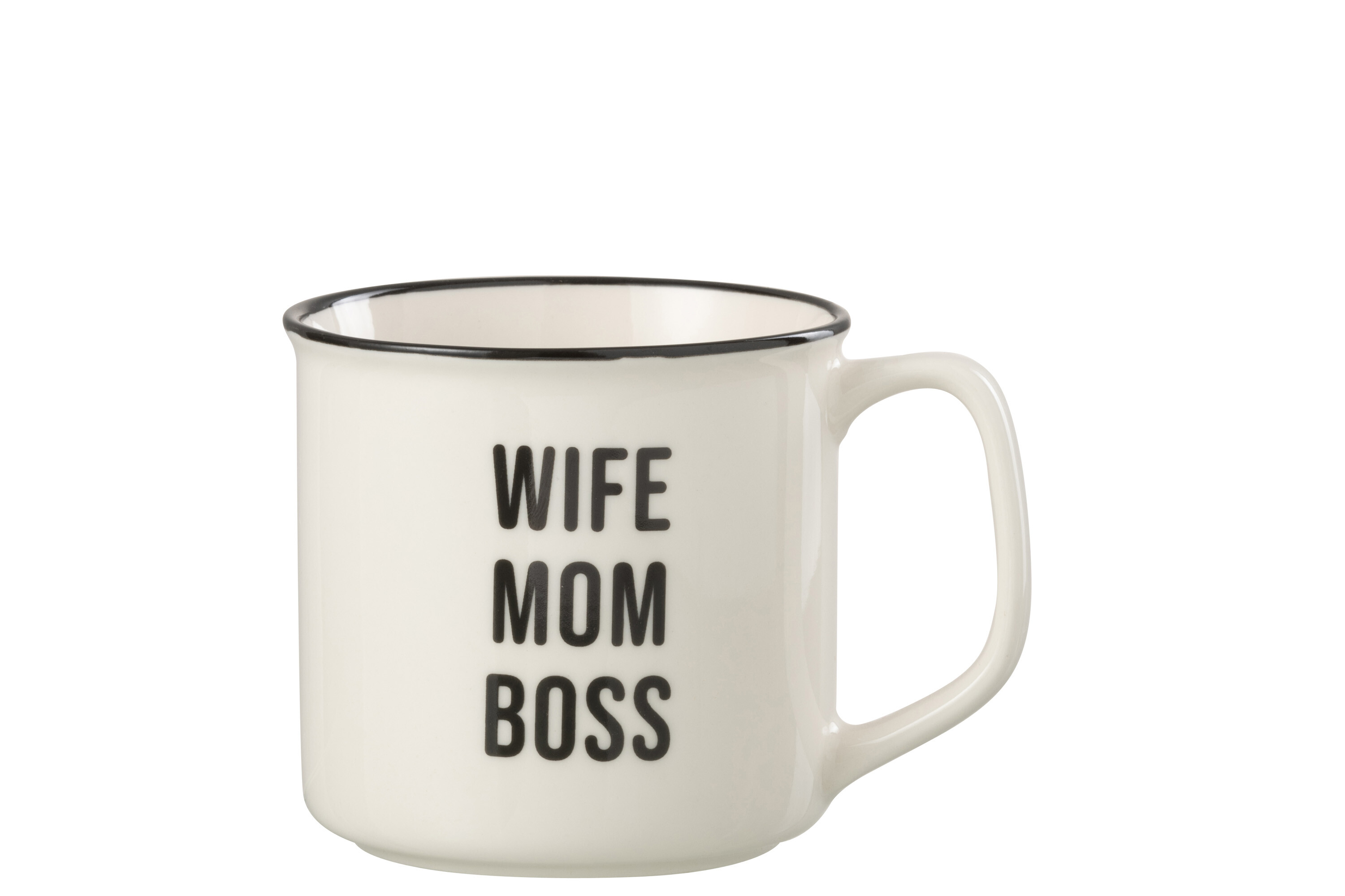 MUG MESS MOM PORC BL NR ASS2