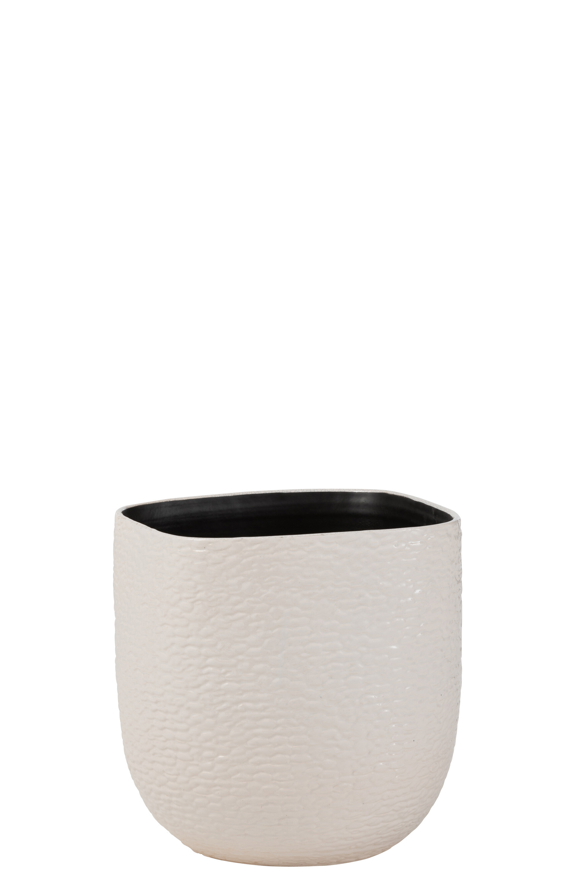 CACHE POT AUD CERAMIQ BLANC XL