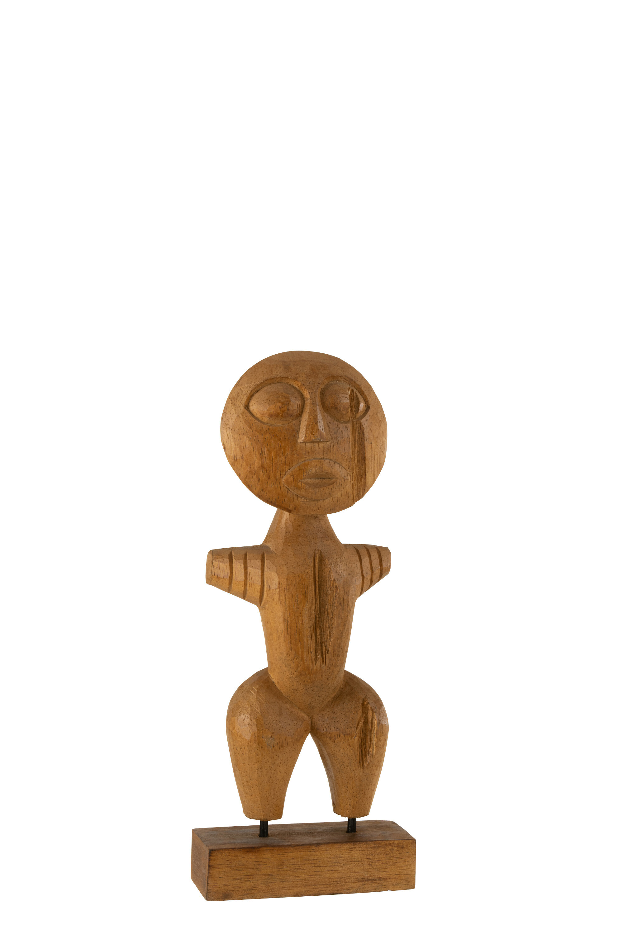 STATUETTE TOTEM BOIS NATUREL S