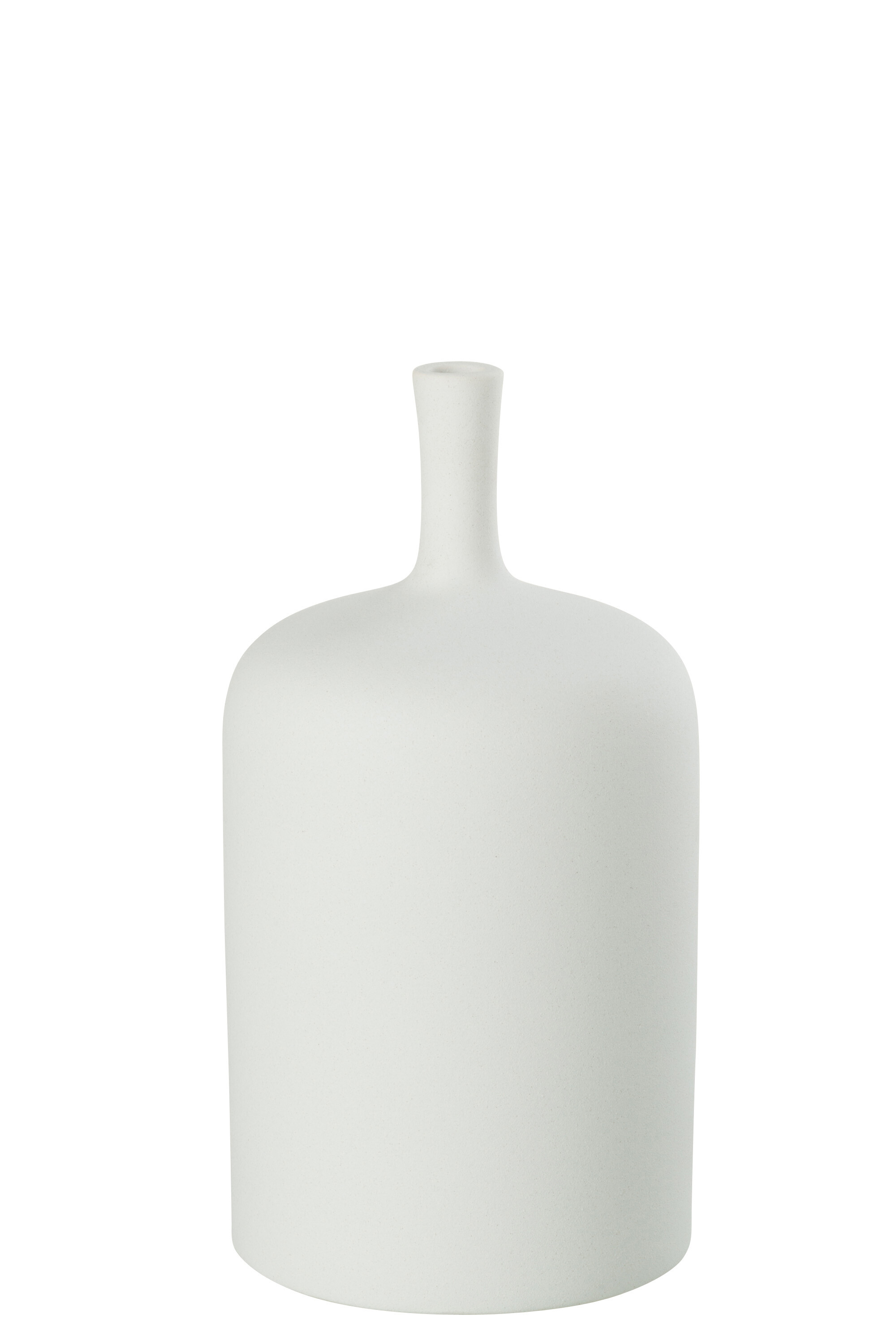 VASE LISA GRES BLANC S