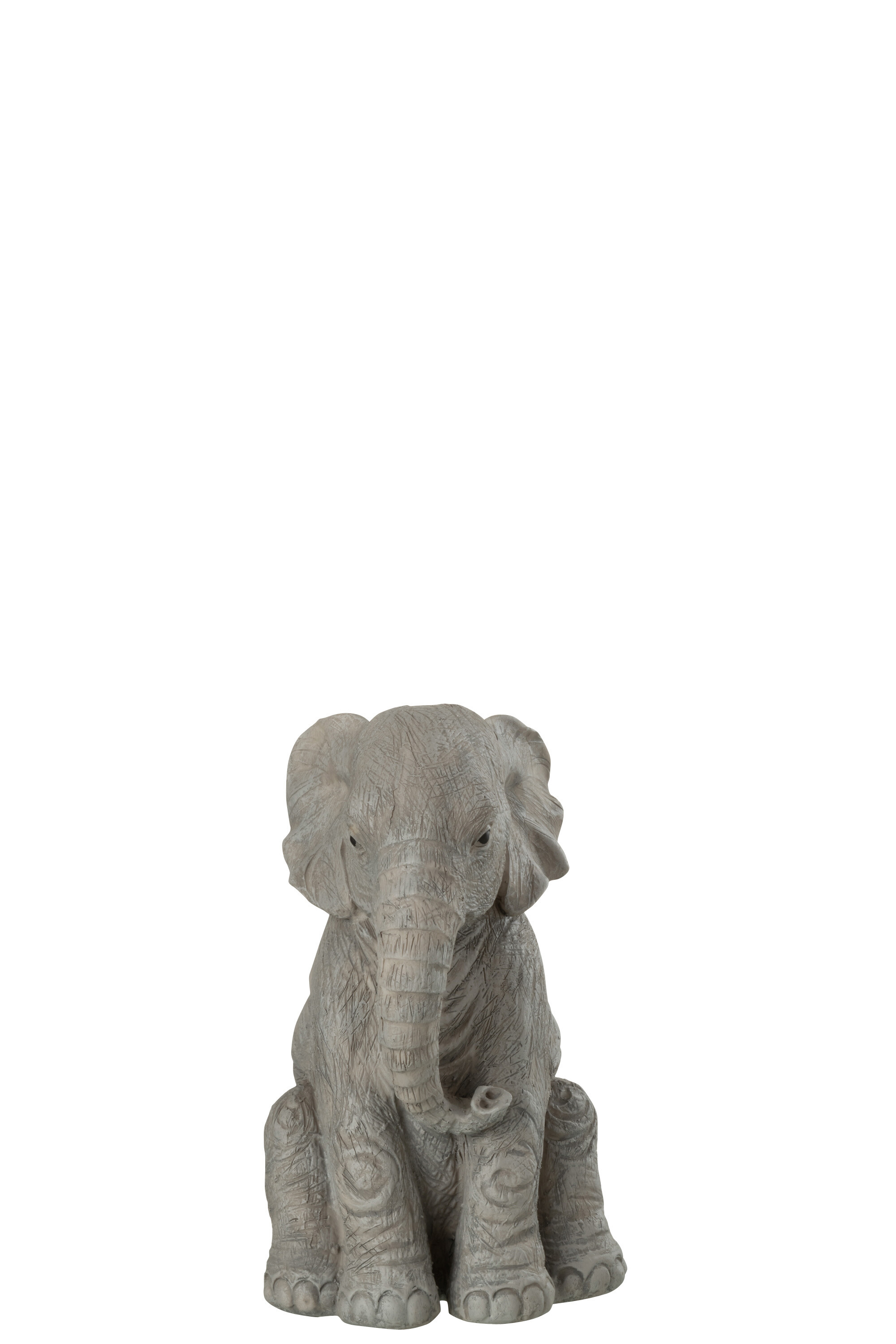 ELEPHAN ASSIS POLY GRIS L