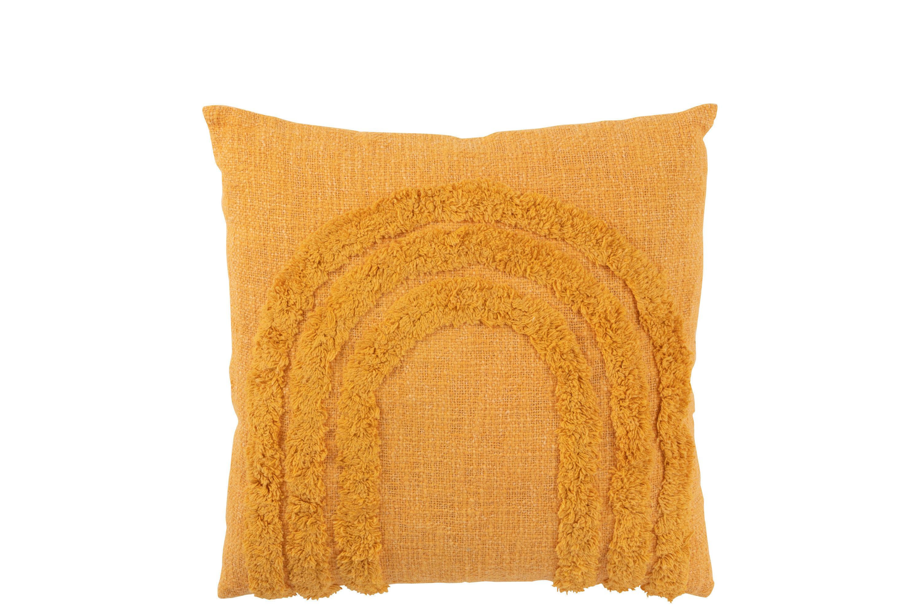 COUSSIN MOTIF U COT OCRE CARR