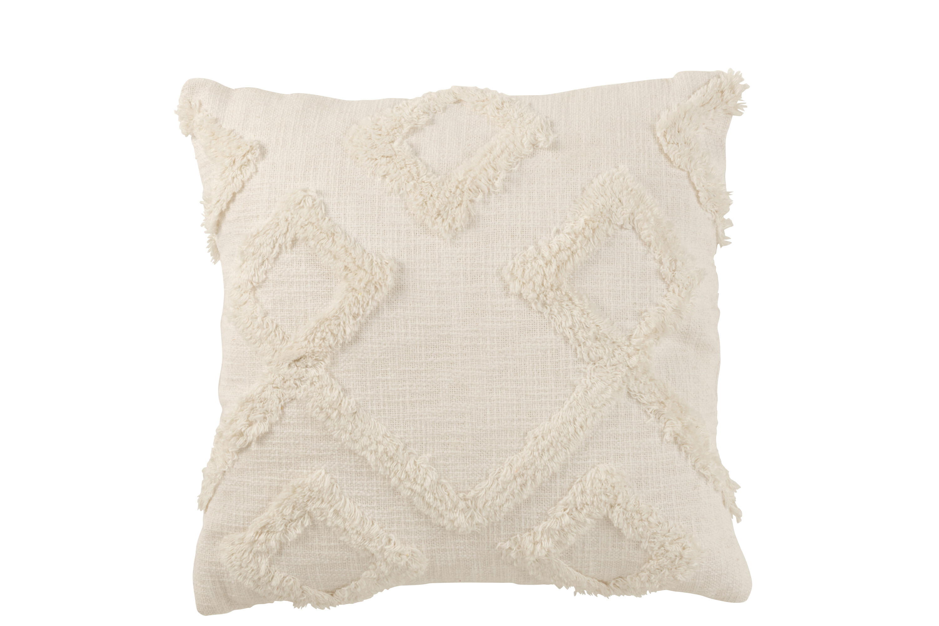 COUSSIN TUFTAGE COTON BLANC