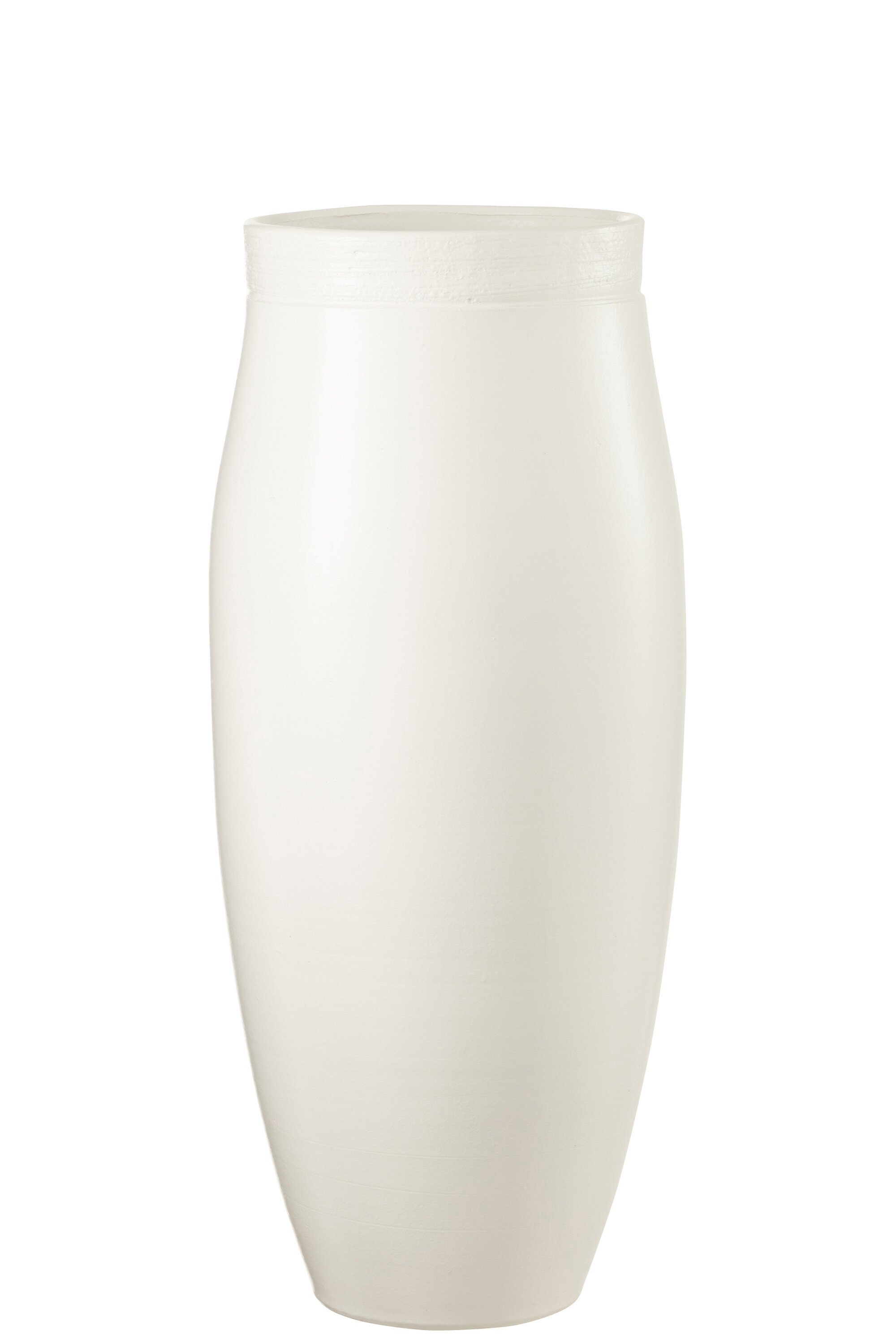 VASE GIO CERAMIQUE BLANC L