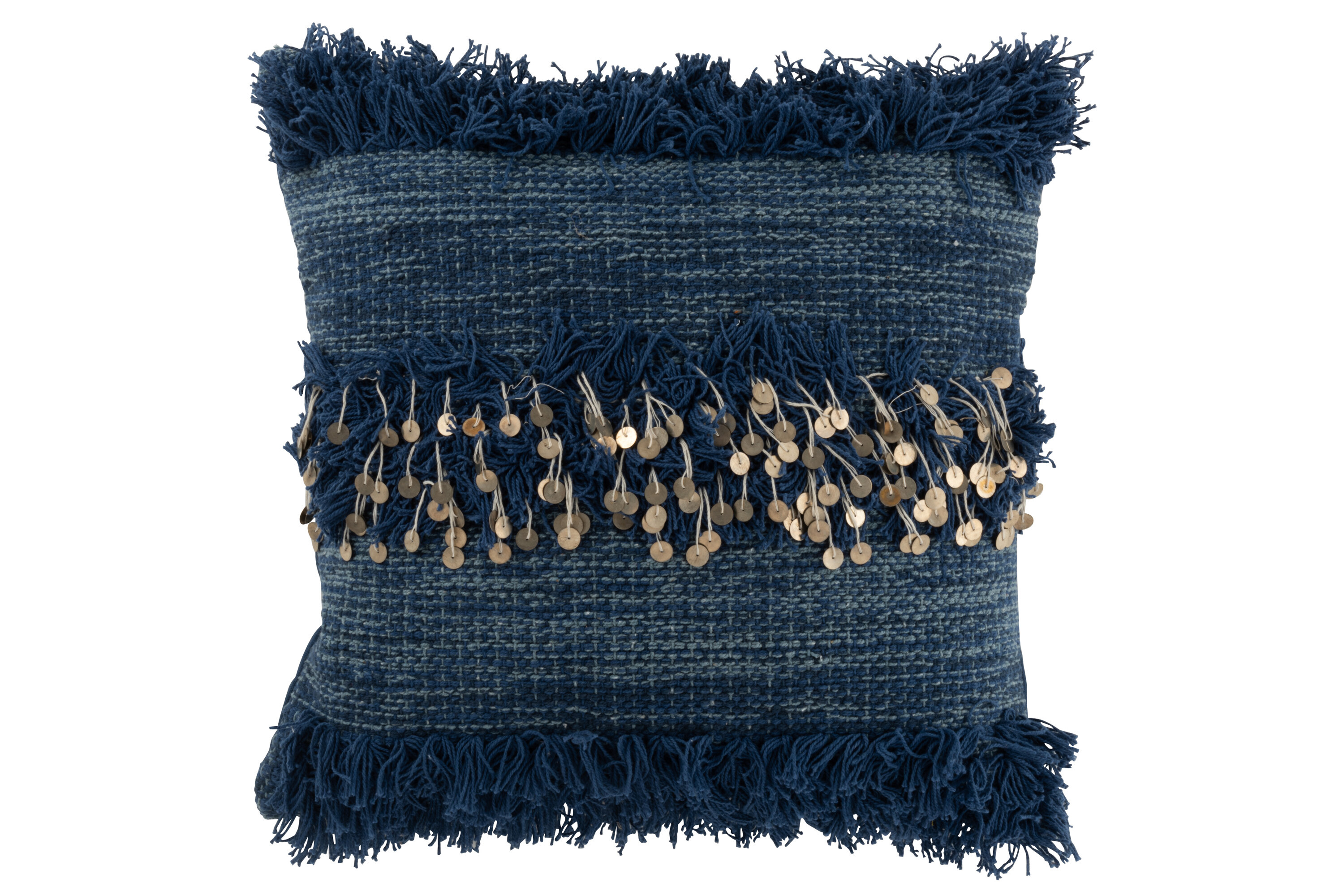 COUSSIN BORD MIROIR COT BLEU