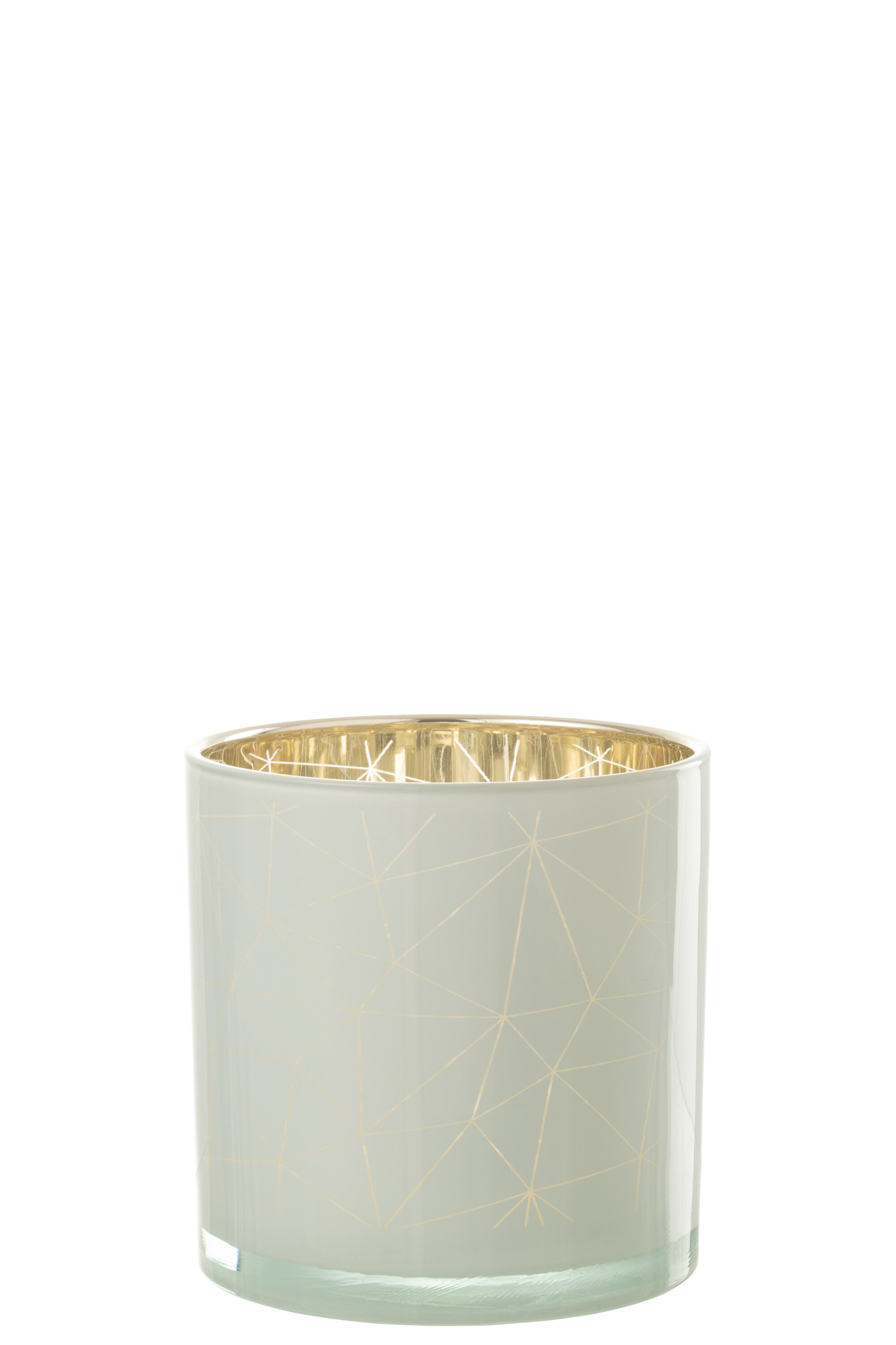 PHPH MILANO VERRE BLANC/OR L