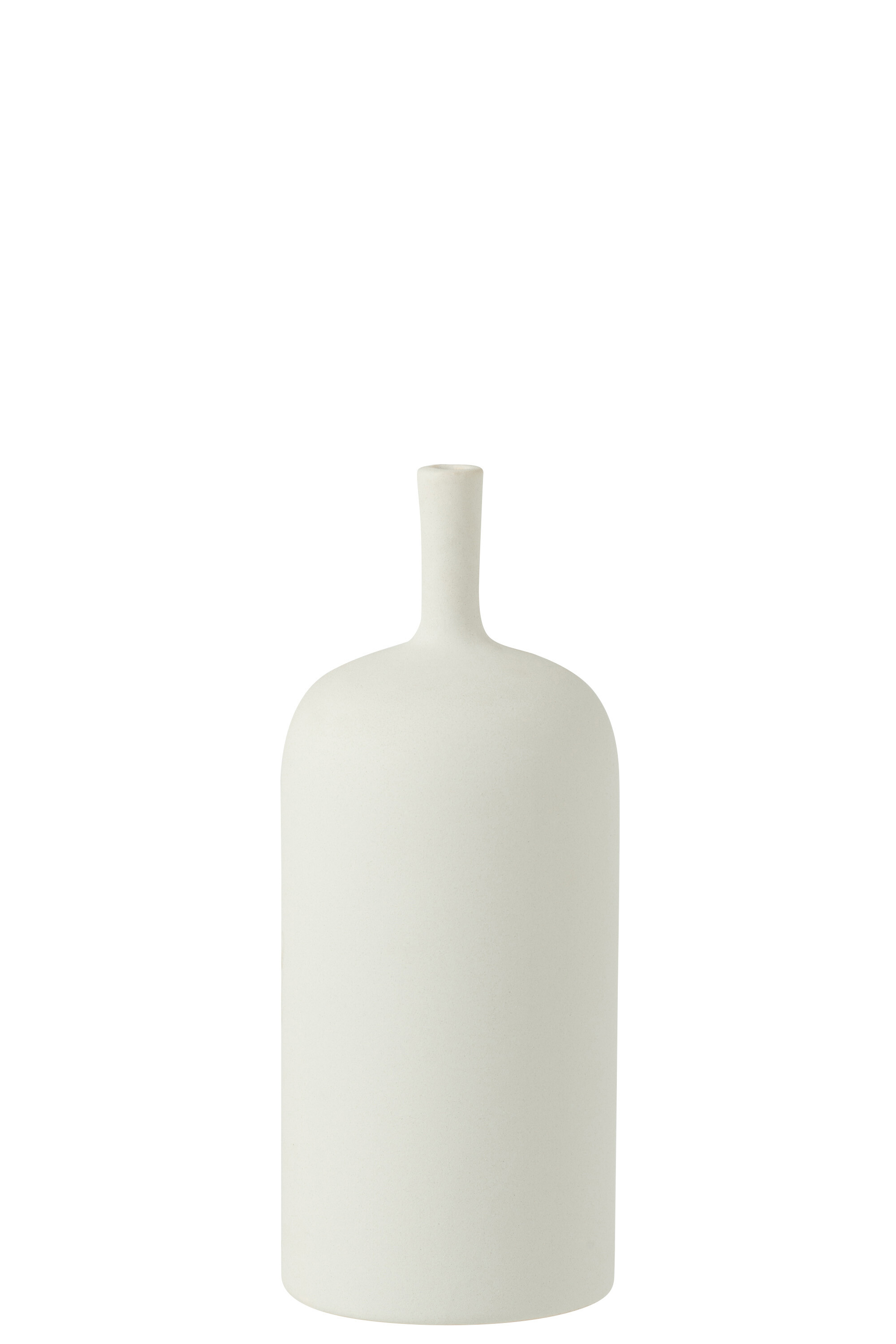 VASE LISA GRES BLANC S