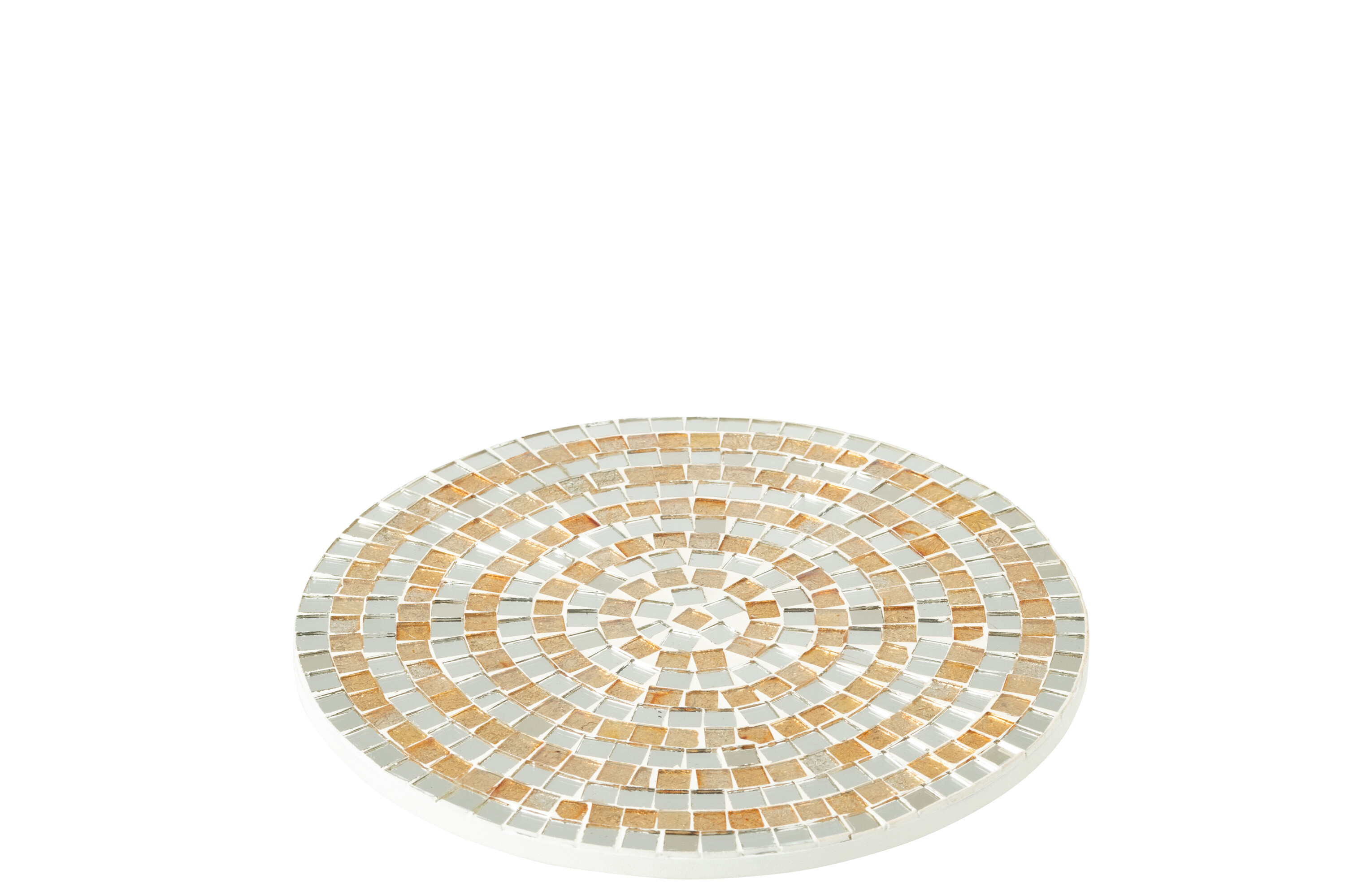 PLATEAU MOSAIC VERRE ARG/OR M