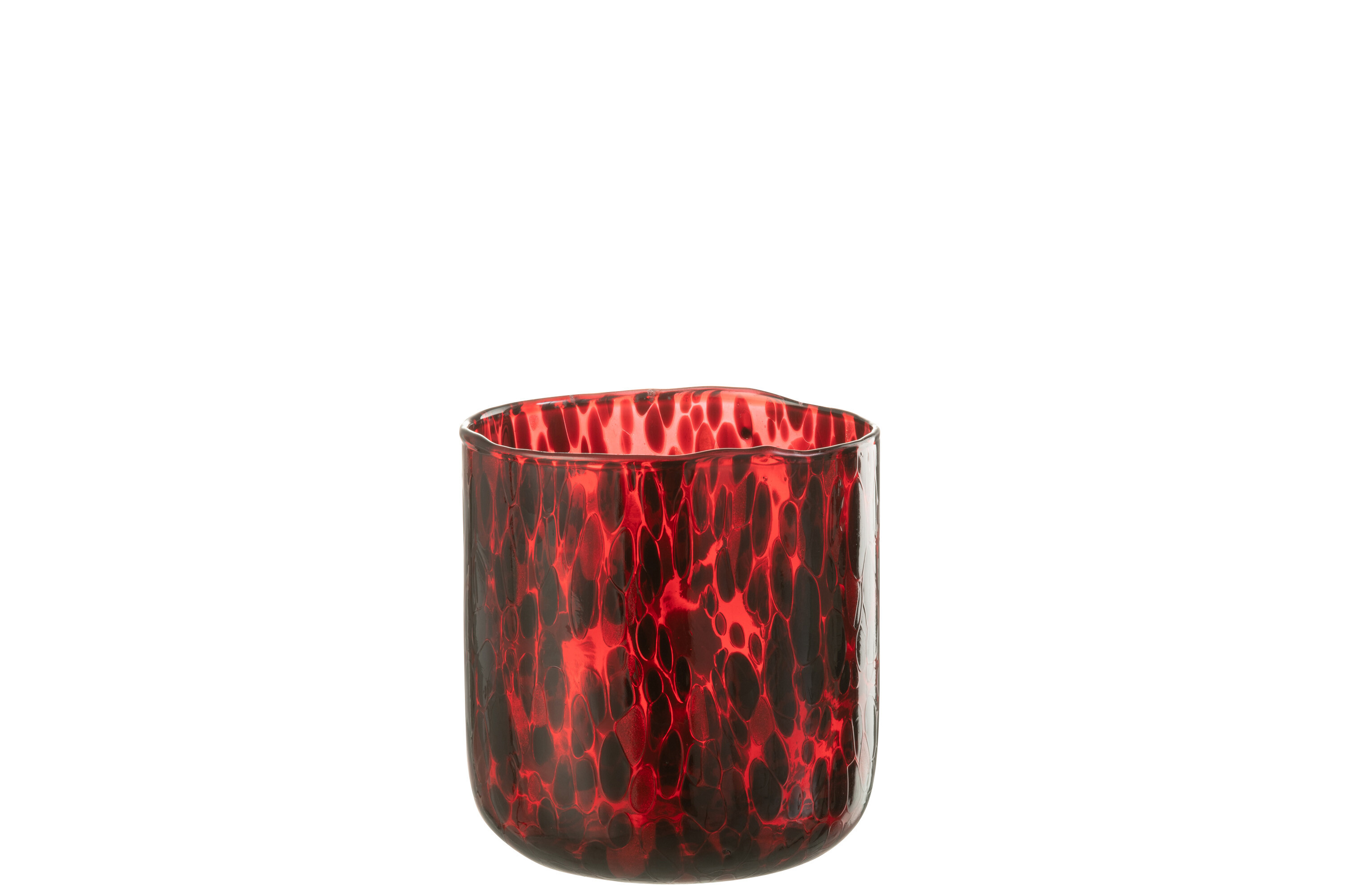 PHPH VERRE TACHE ROUGE/NOIR M