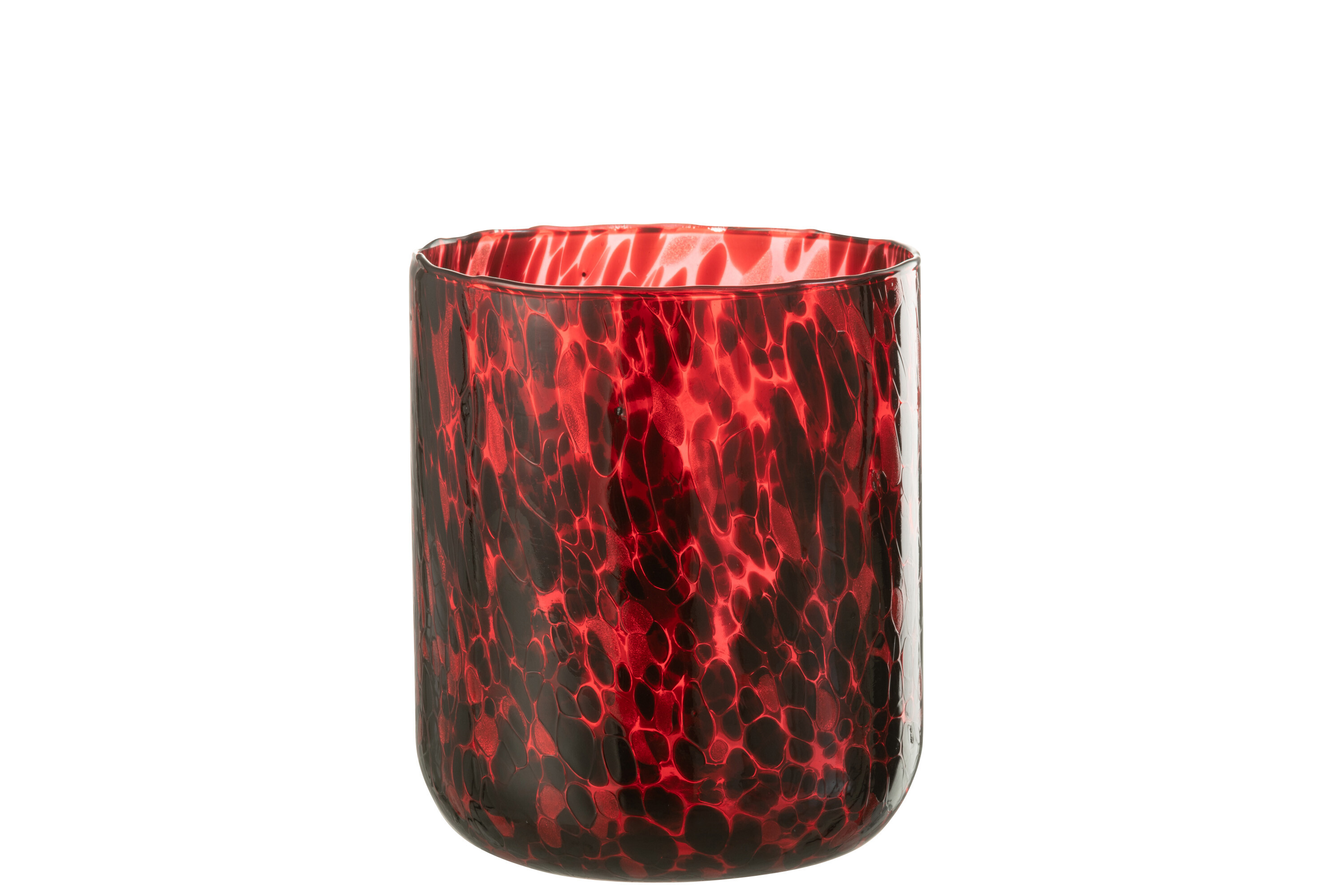 PHPH VERRE TACHE ROUGE/NOIR L