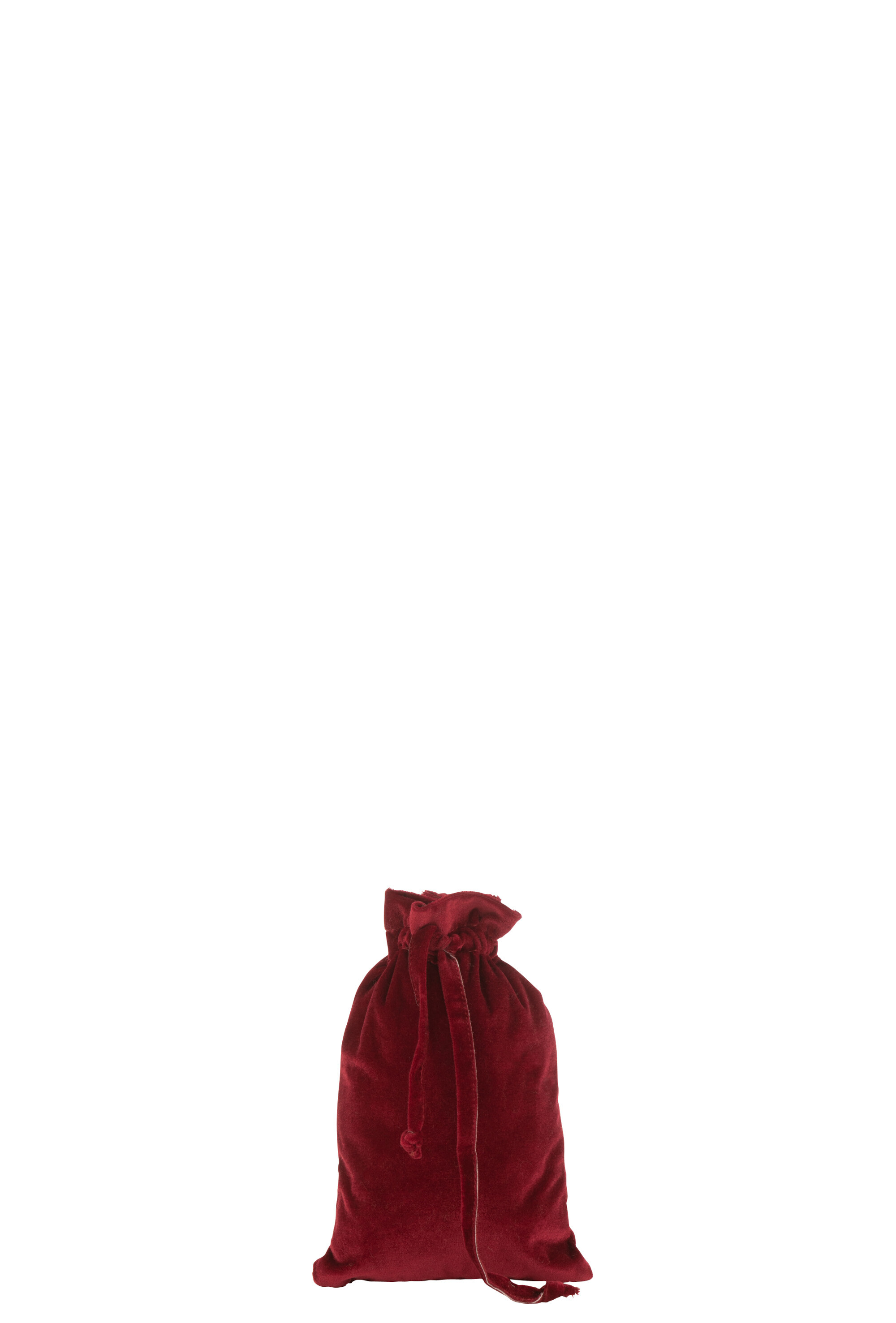 SAC NOEL VELOURS ROUGE S