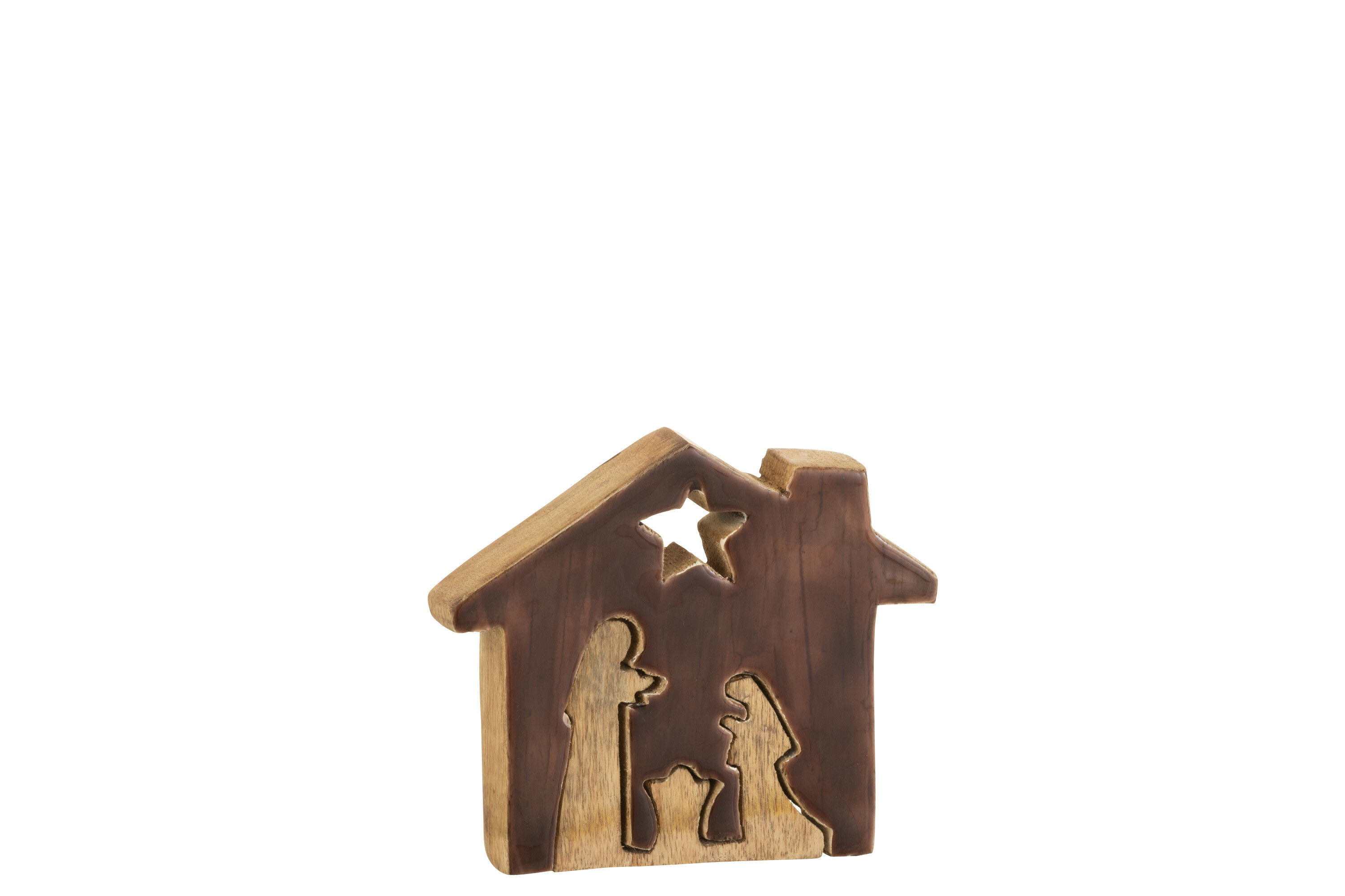 CRECHE MAISON BOIS MARR/NAT S