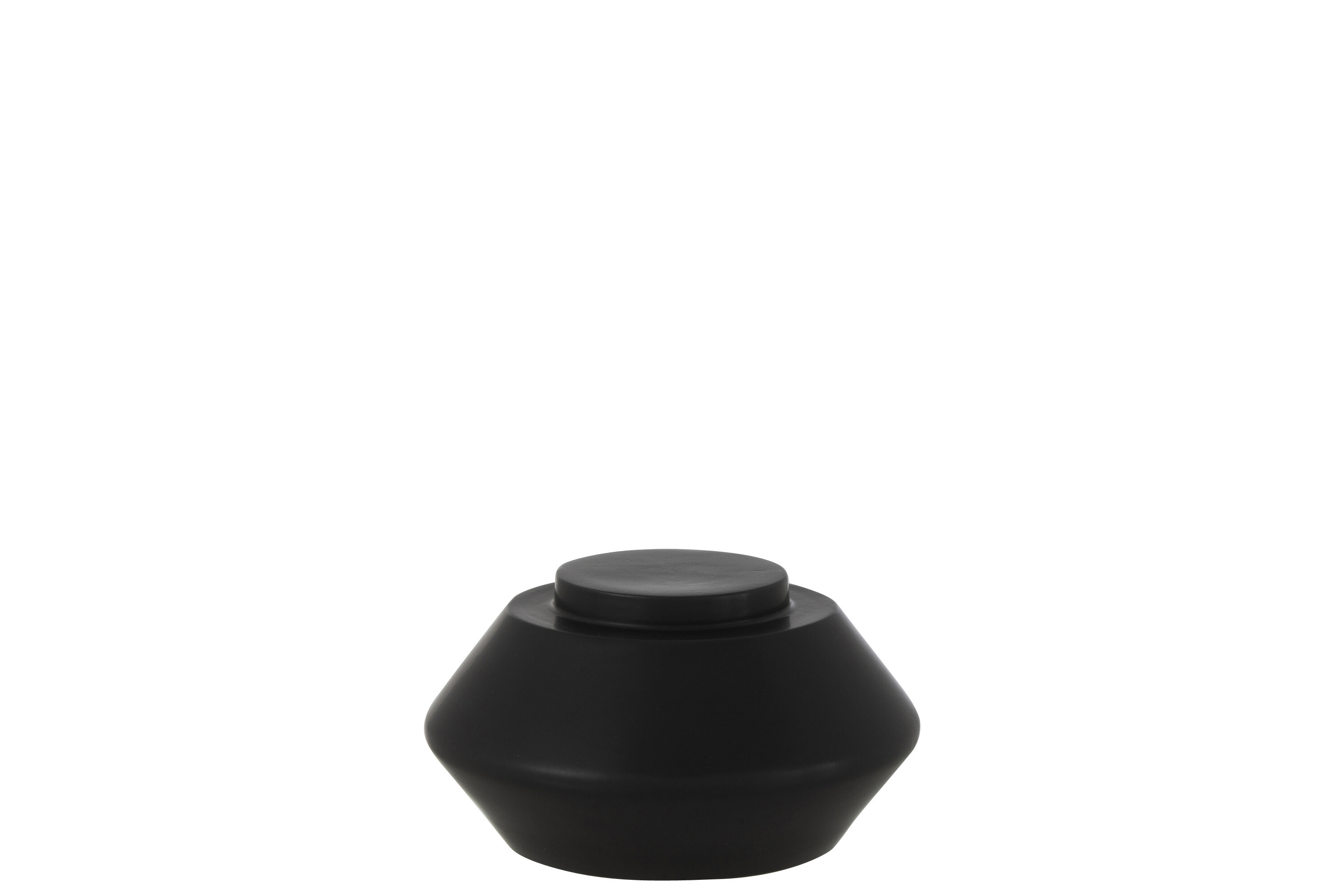 UPDOWN VASE F CERAMIQUE NOIR L