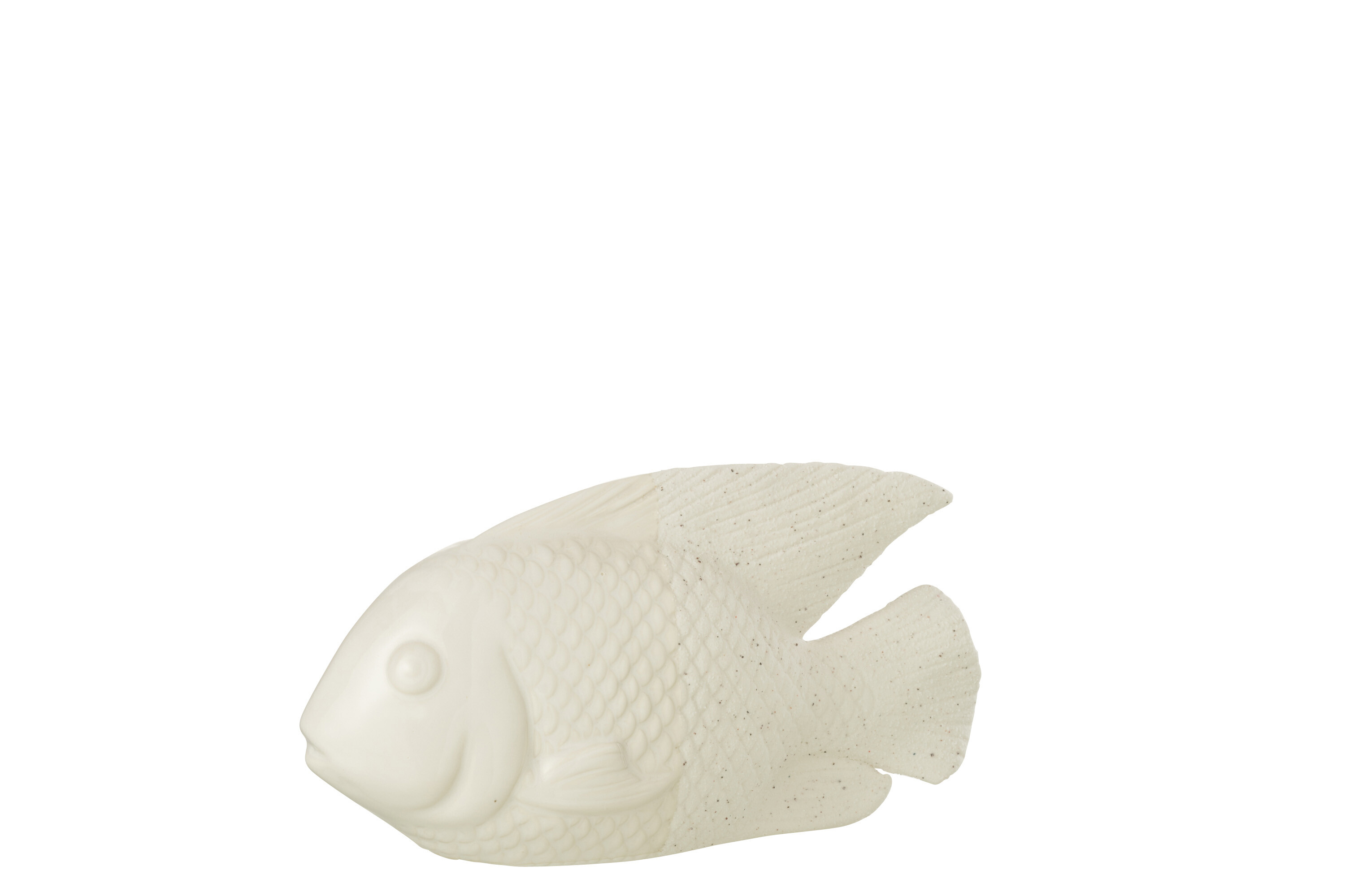 POISSON DECO PORCE BEIGE S