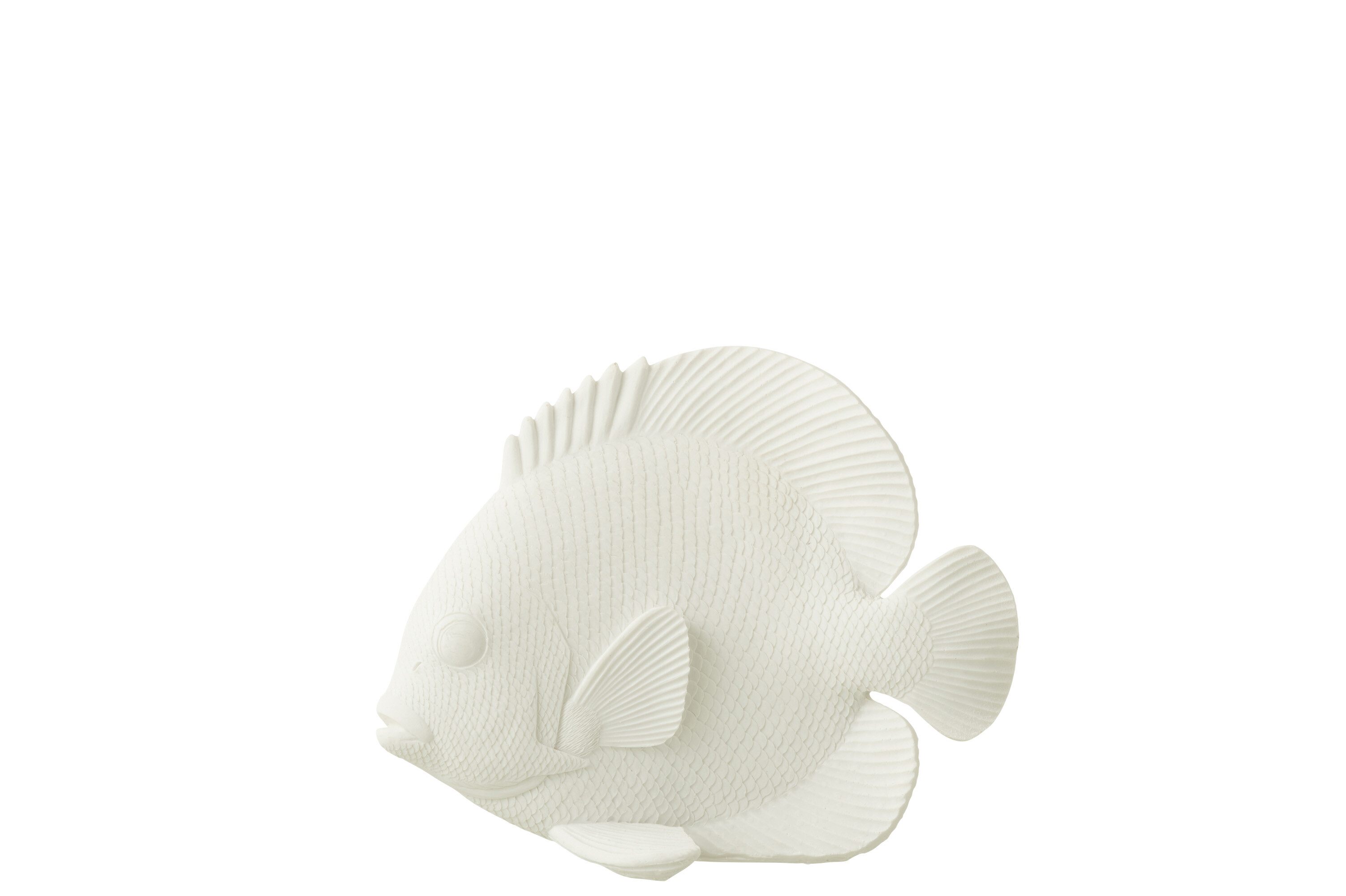 POISSON PLAT POLY BLANC S