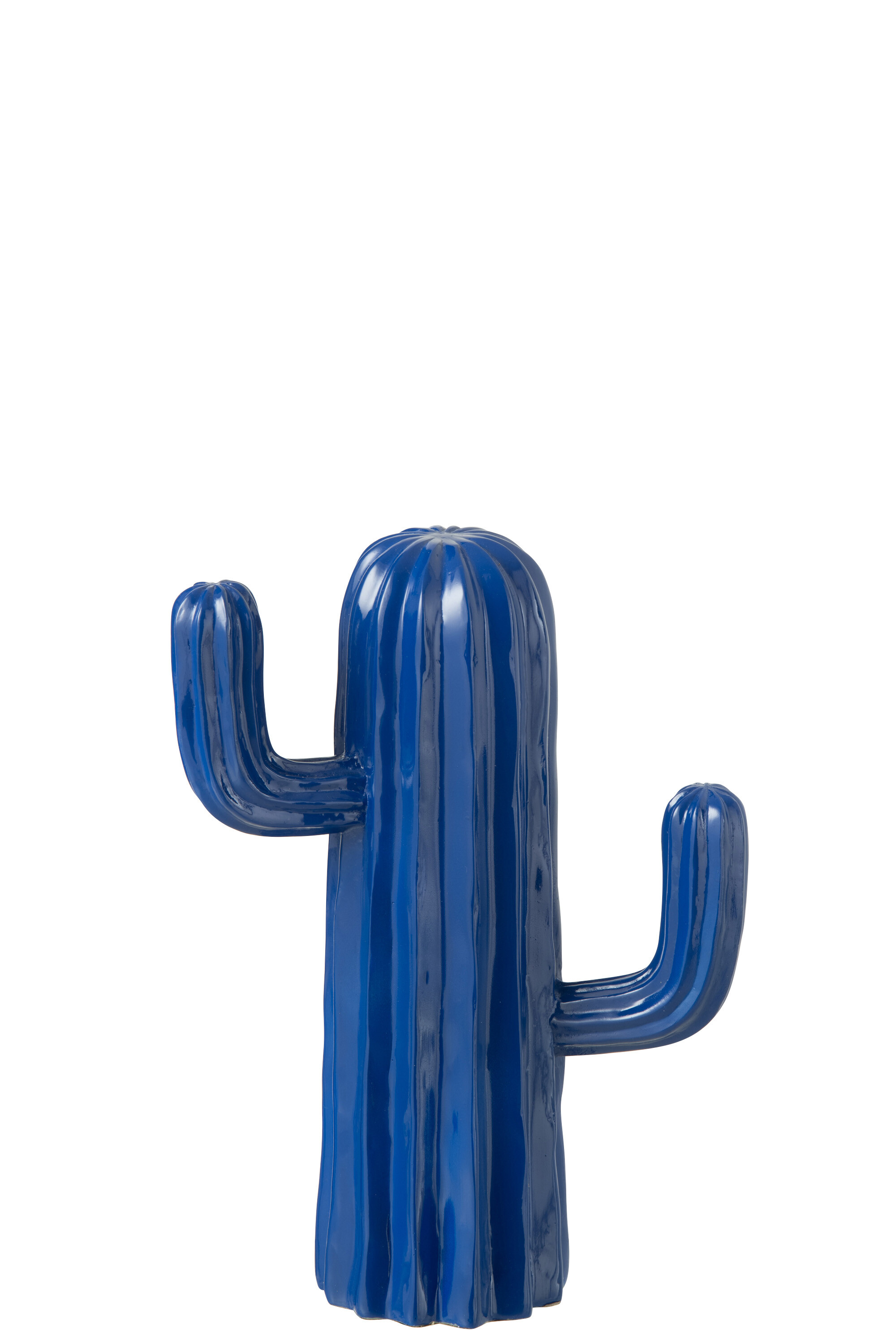 CACTUS POLYRESINE BLEU SMALL