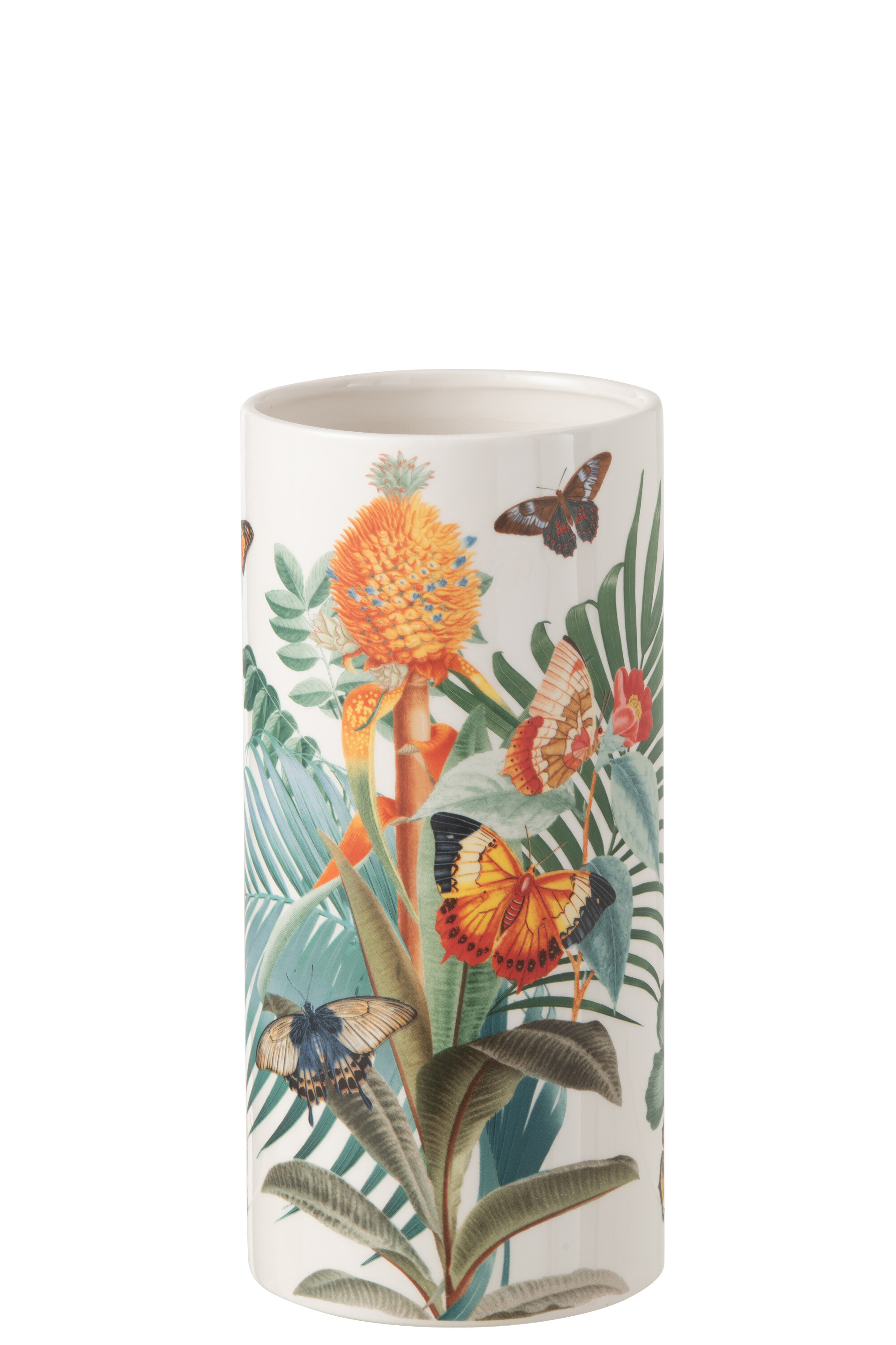 VASE PAPILLONS DOLOMIE MIX S