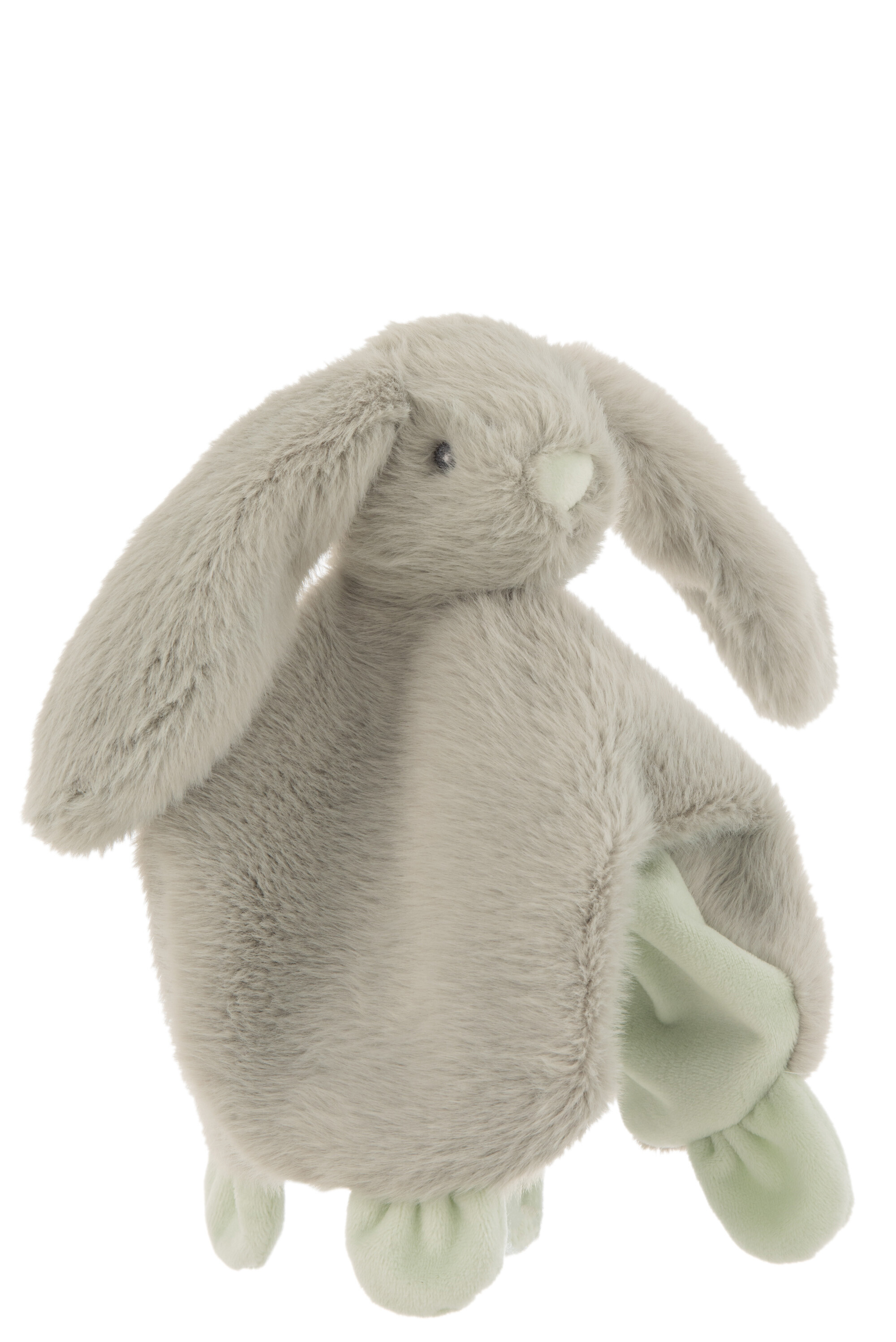 DOUDOU LAPIN PELUCHE VERT