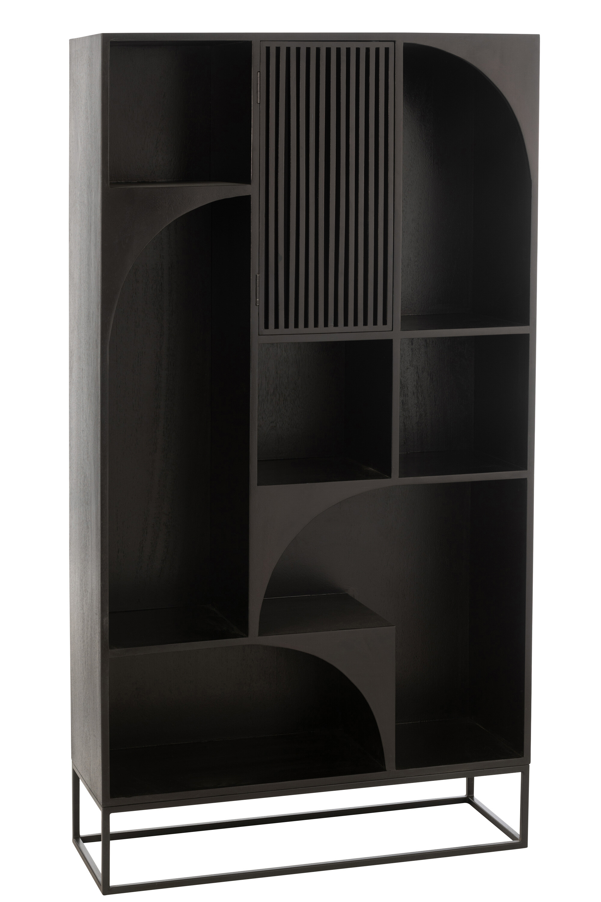 ETAGERE MODE BOIS/MDF NOIR