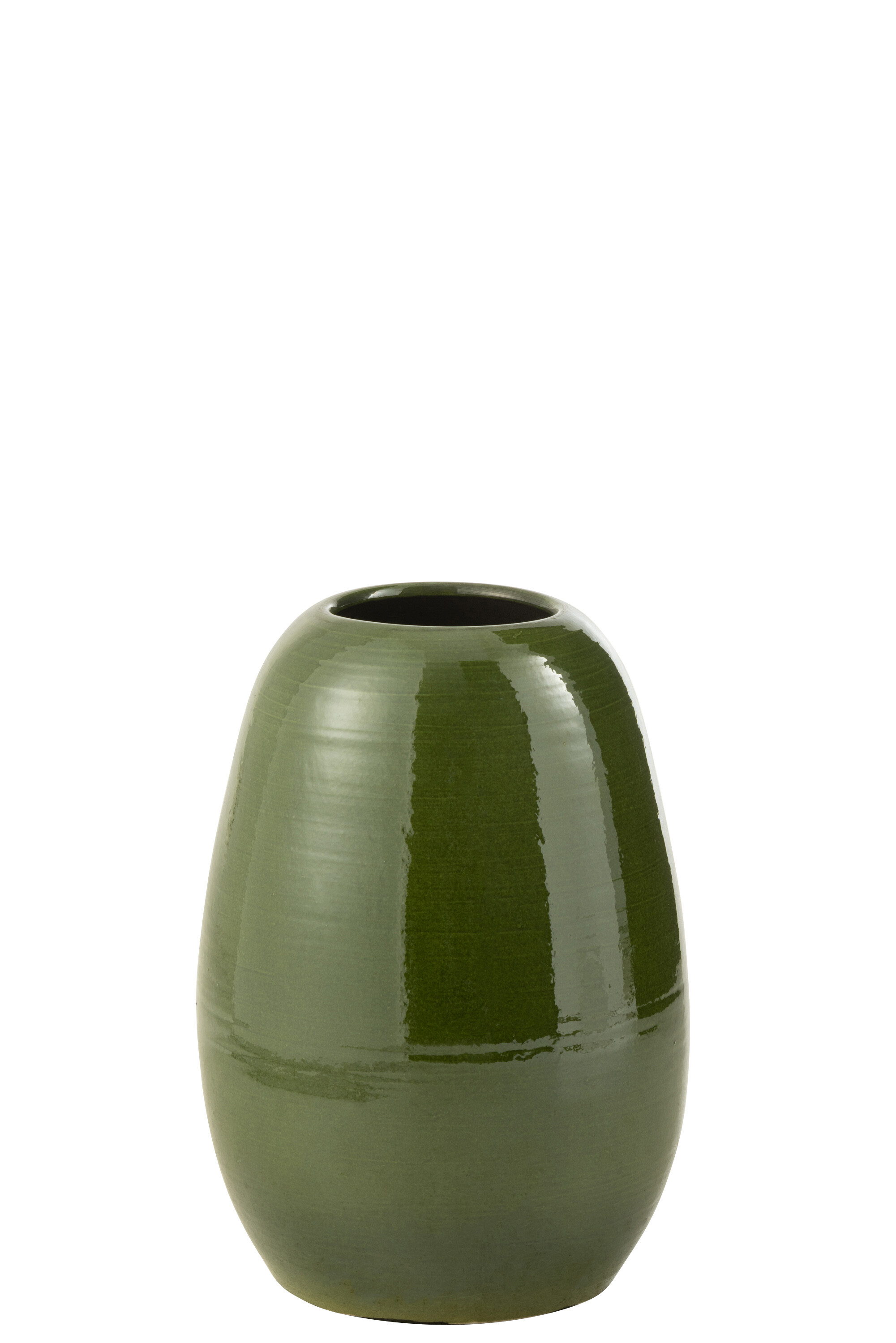 VASE LOLA PORCELAINE VERT M