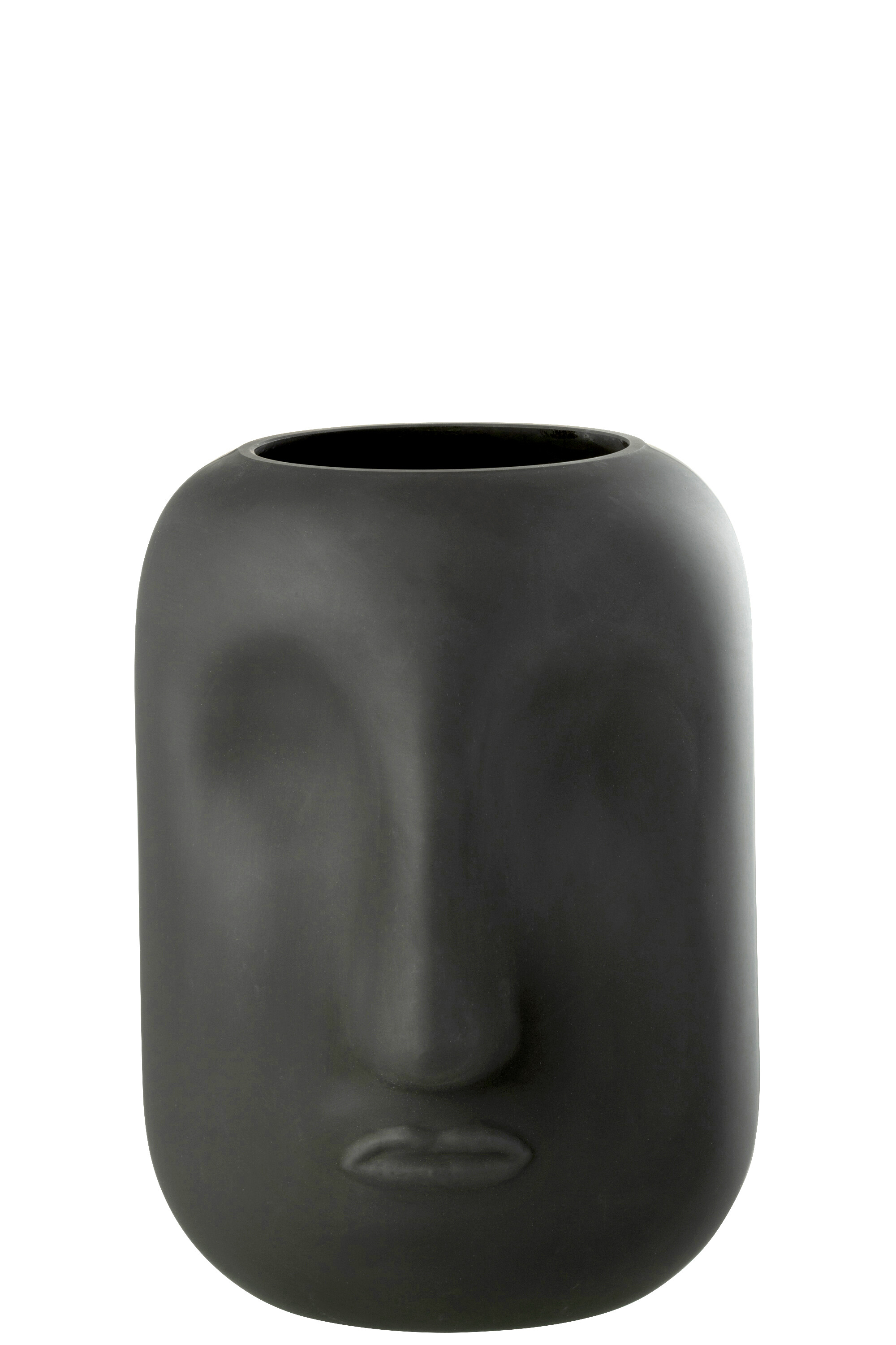 VASE NOE VERRE NOIR L