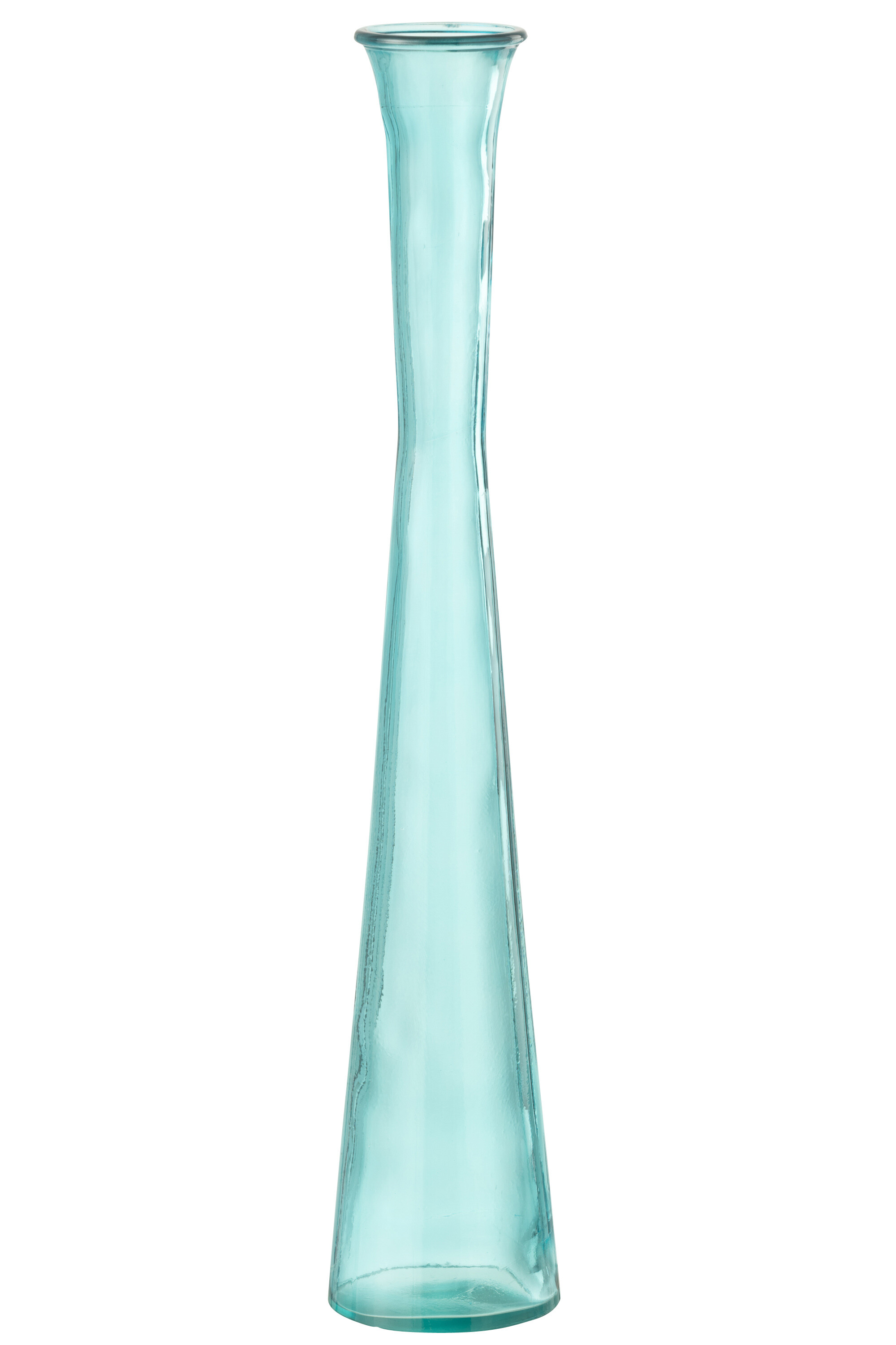 VASE TUBE GL AQUA