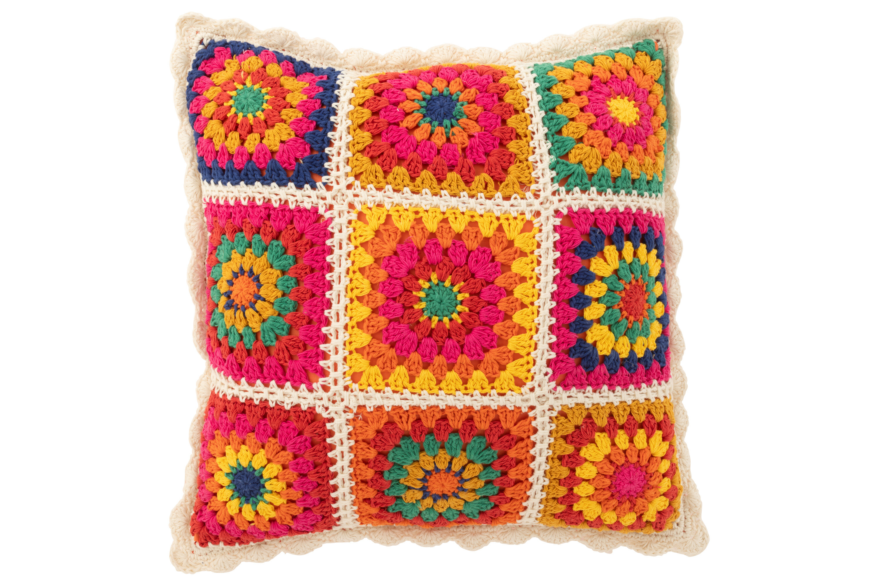 COUSSIN CROCHET COT/POLY MX 