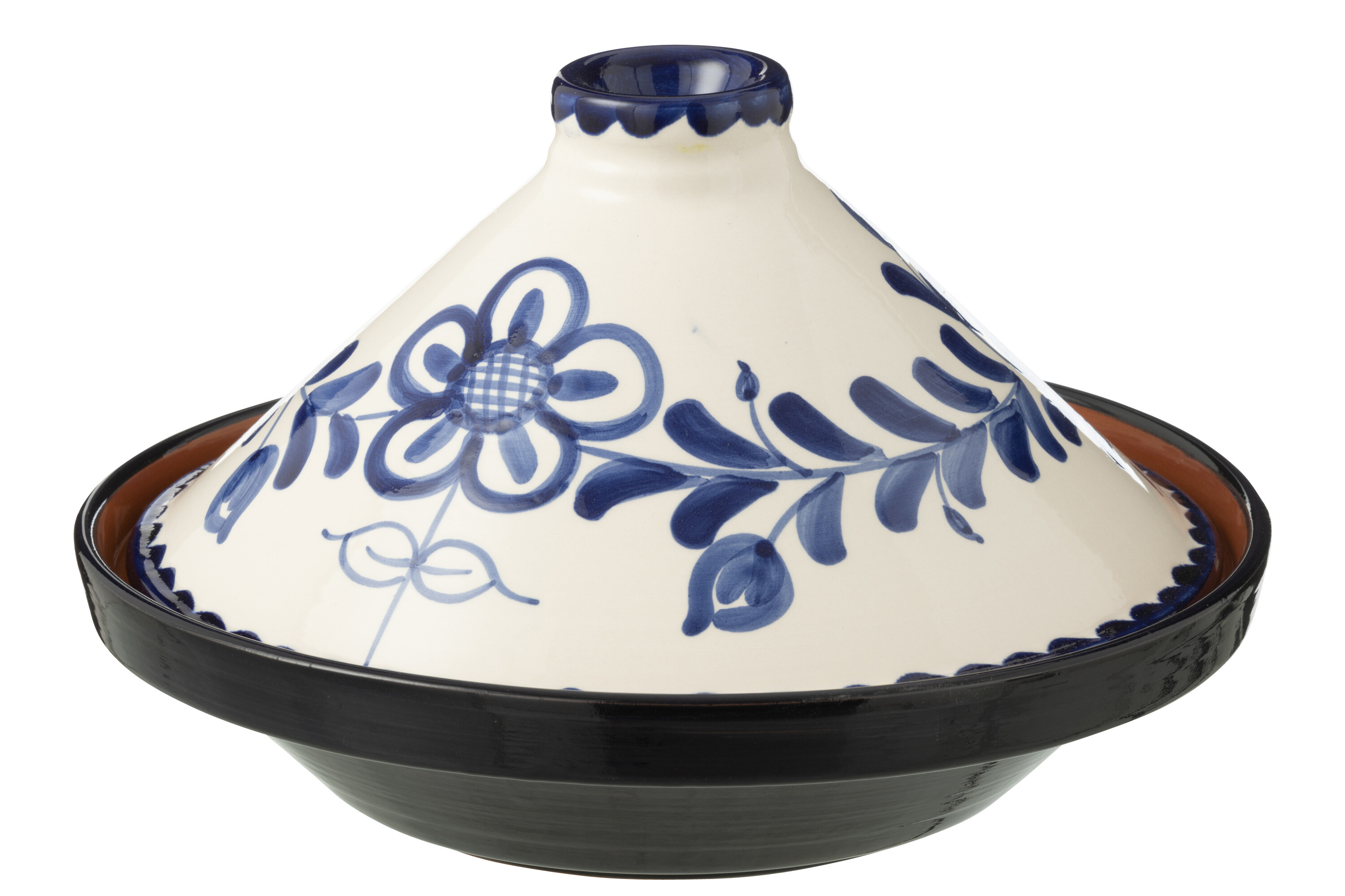 TAGINE GRANADA CER WH/BLU