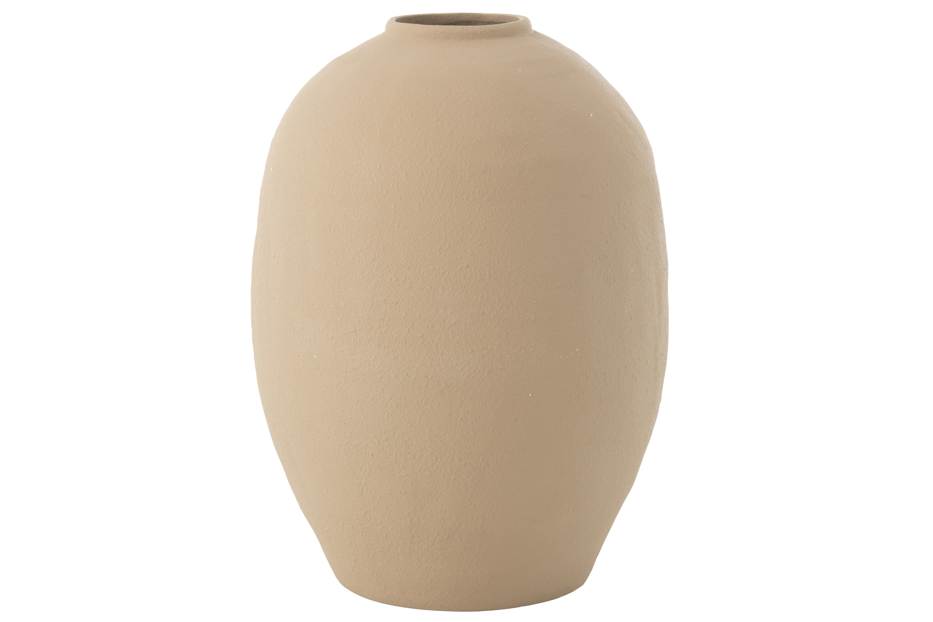 VASE CASSIA OVAL ARGILE NAT