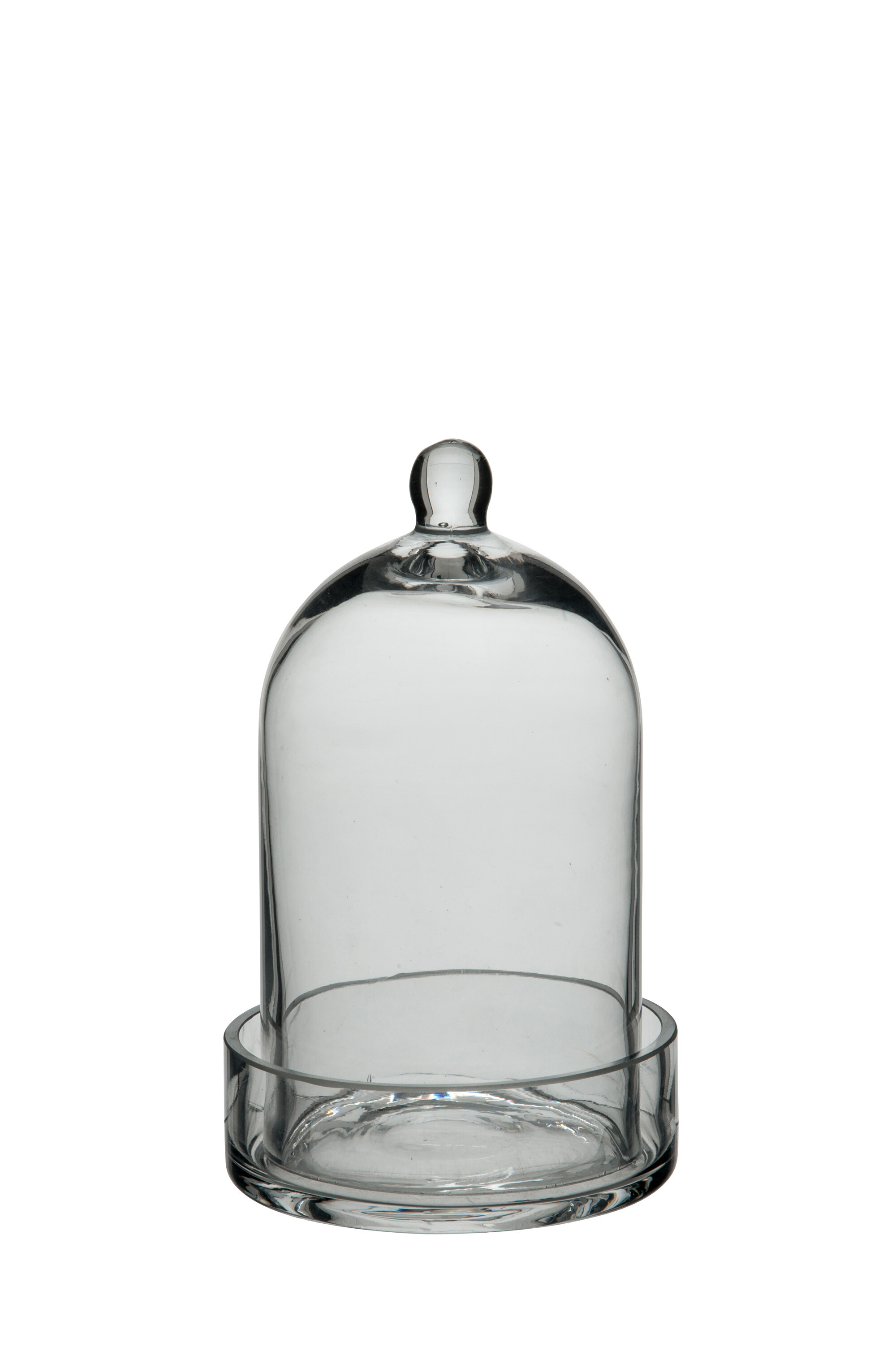 CLOCHE RONDE VERRE TRANSPARENT SMALL