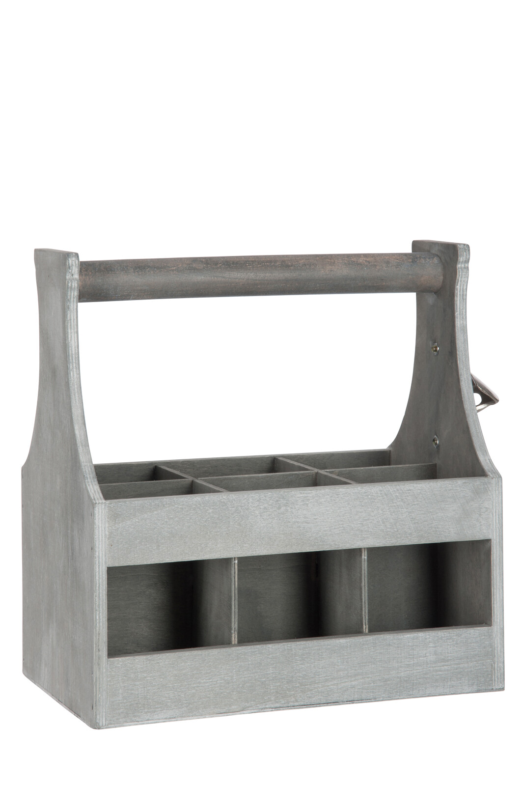 PORTE BOUTEILLES 6BOUMDF GRIS