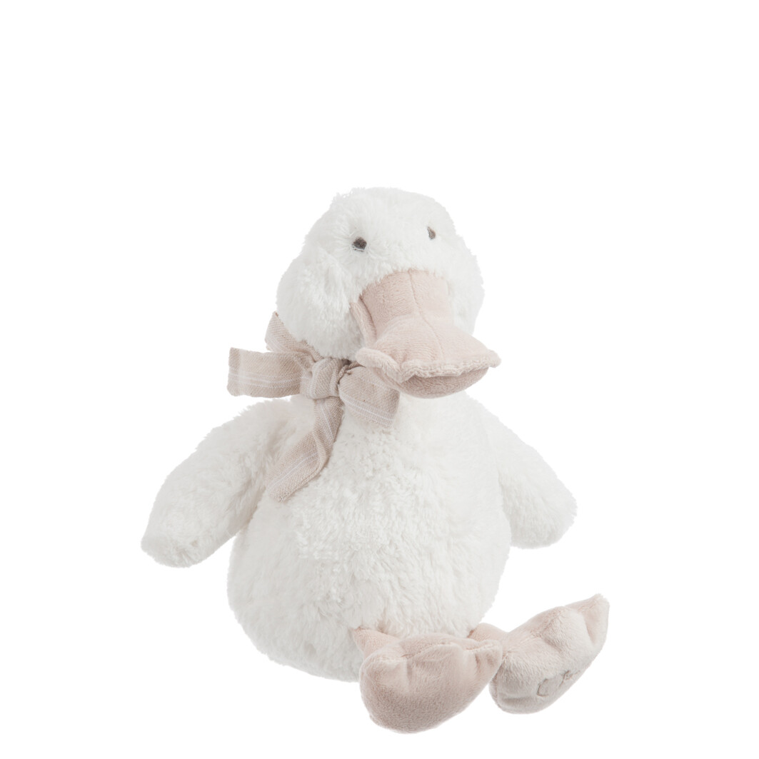 CANARD PELUCHE ASSIS CR/BEIGE S