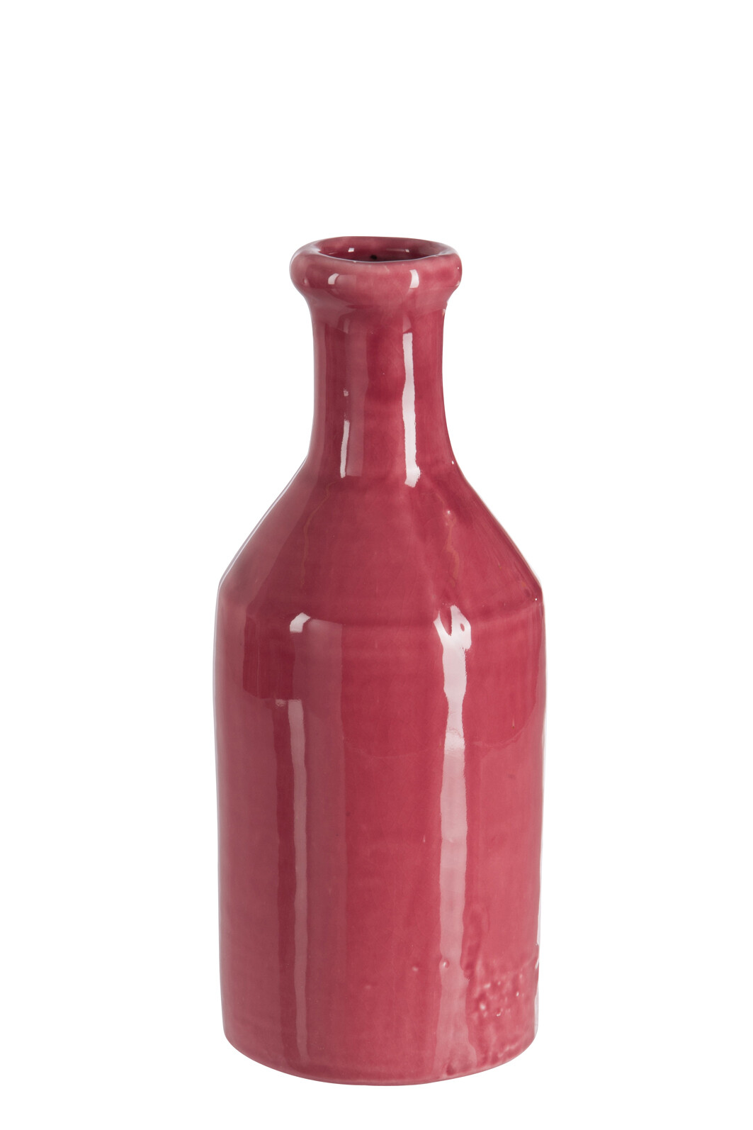 VASE CERAMIQUE ROSE FONCE