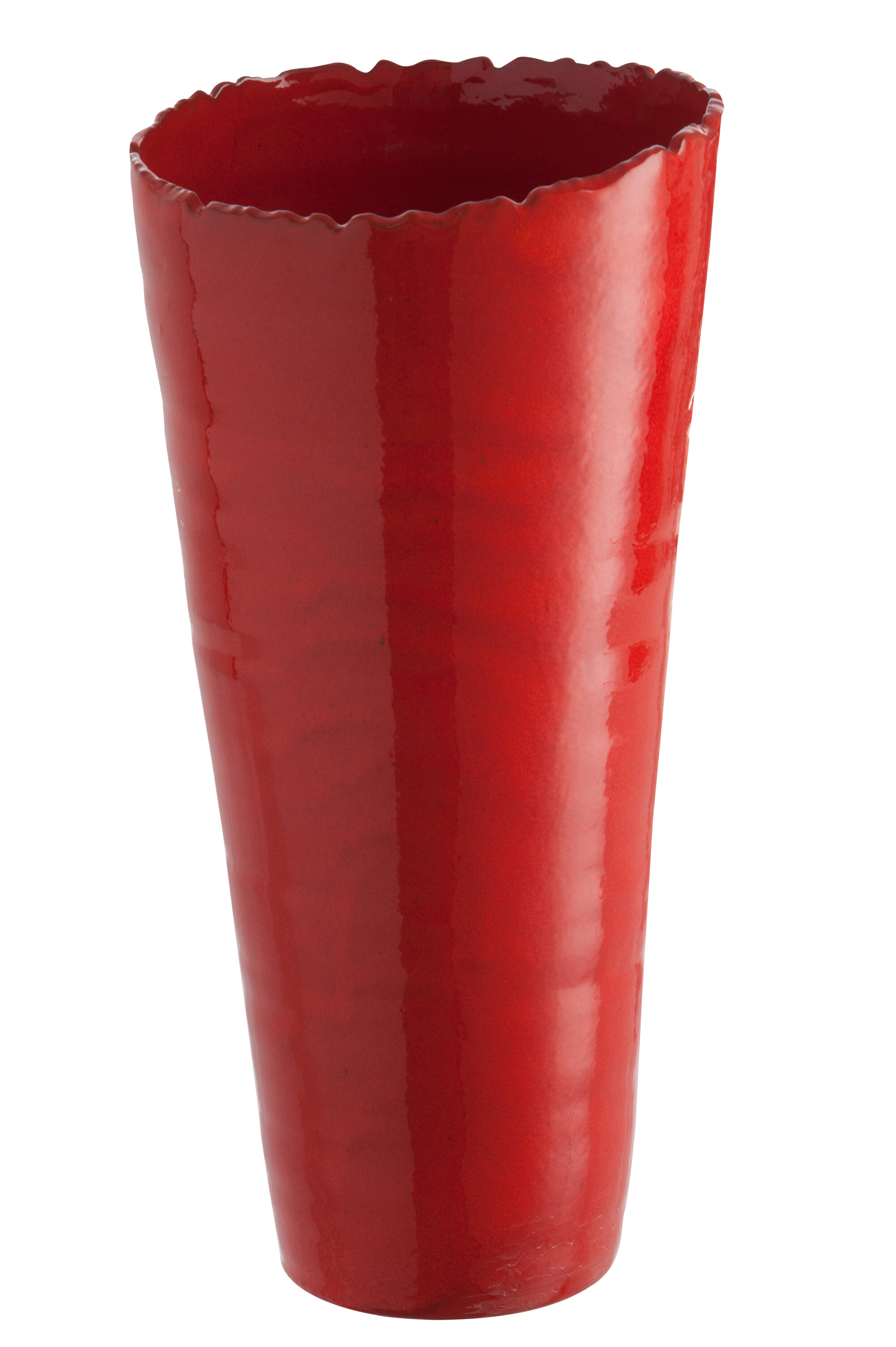 VASE TERRE CUITE ROUGE